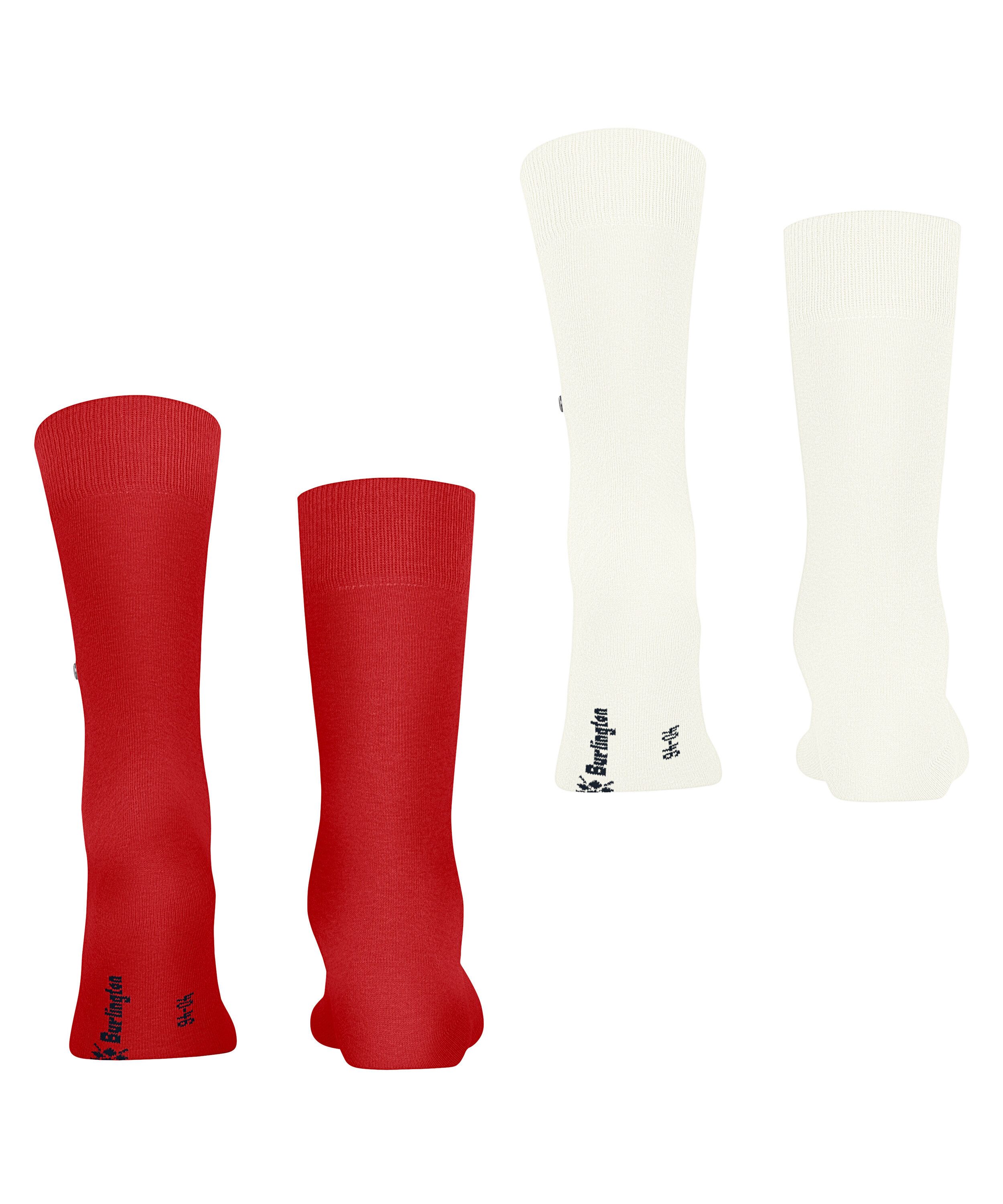 Burlington Socken Burlington Everyday 2-Pack Herren (2-Paar) aus weicher gekämmter Baumwolle – Bild 3 von 5
