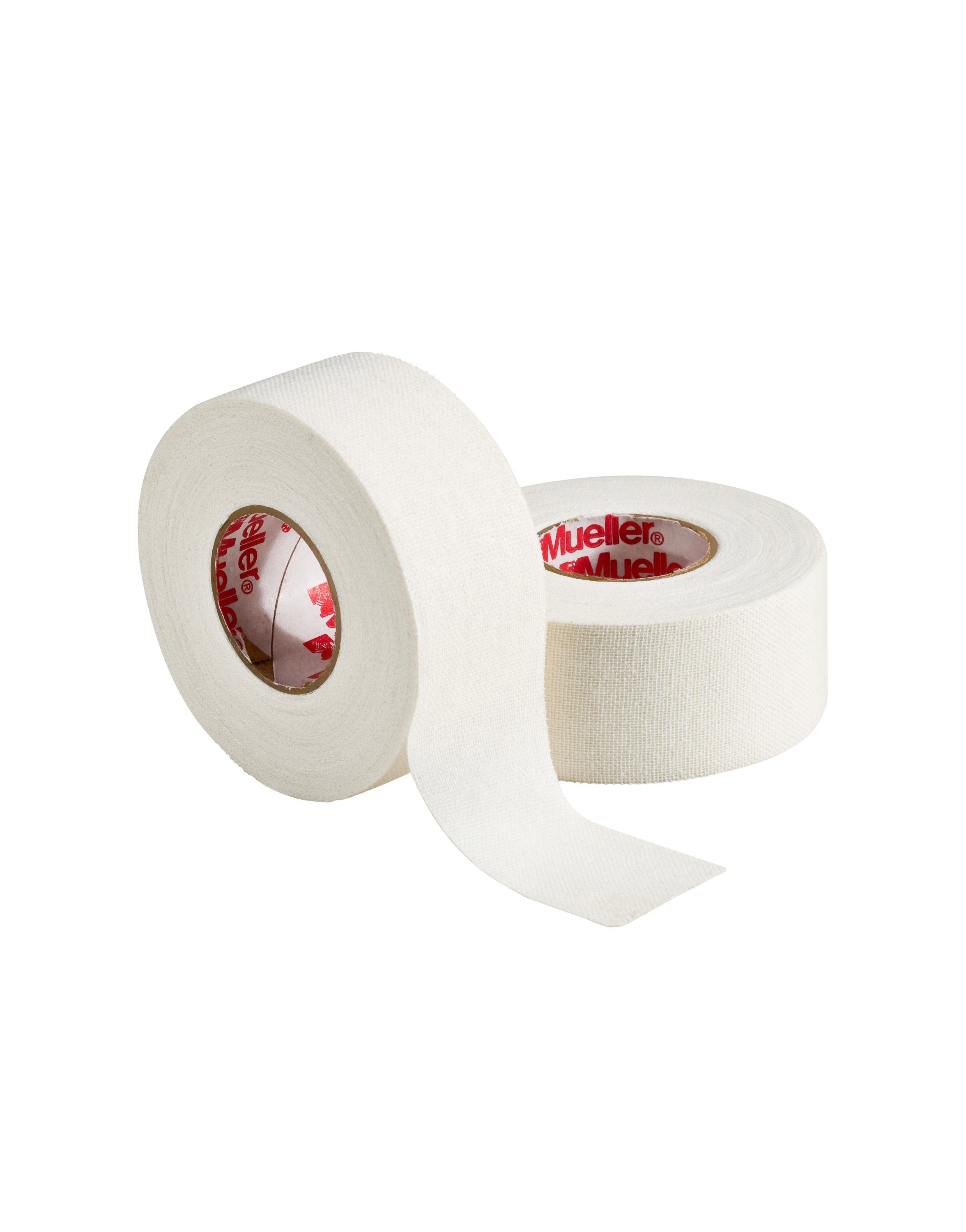 Mueller Sports Medicine Kinesiologie-Tape M TAPE weiß (1-St) Sporttape, 3 Größen