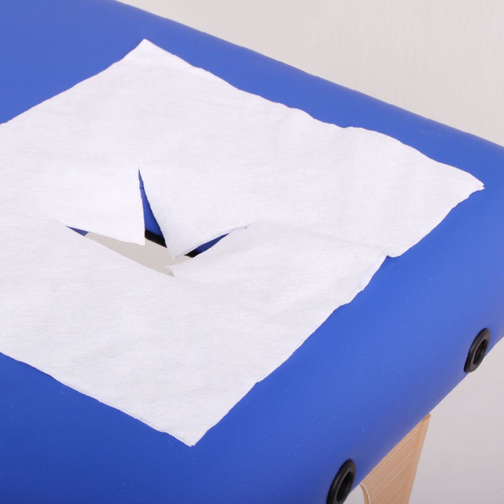 Duke-Handel Massageliegenbezug 100 Einweg Auflage mit Atemloch weiß, Vliess günstig online kaufen