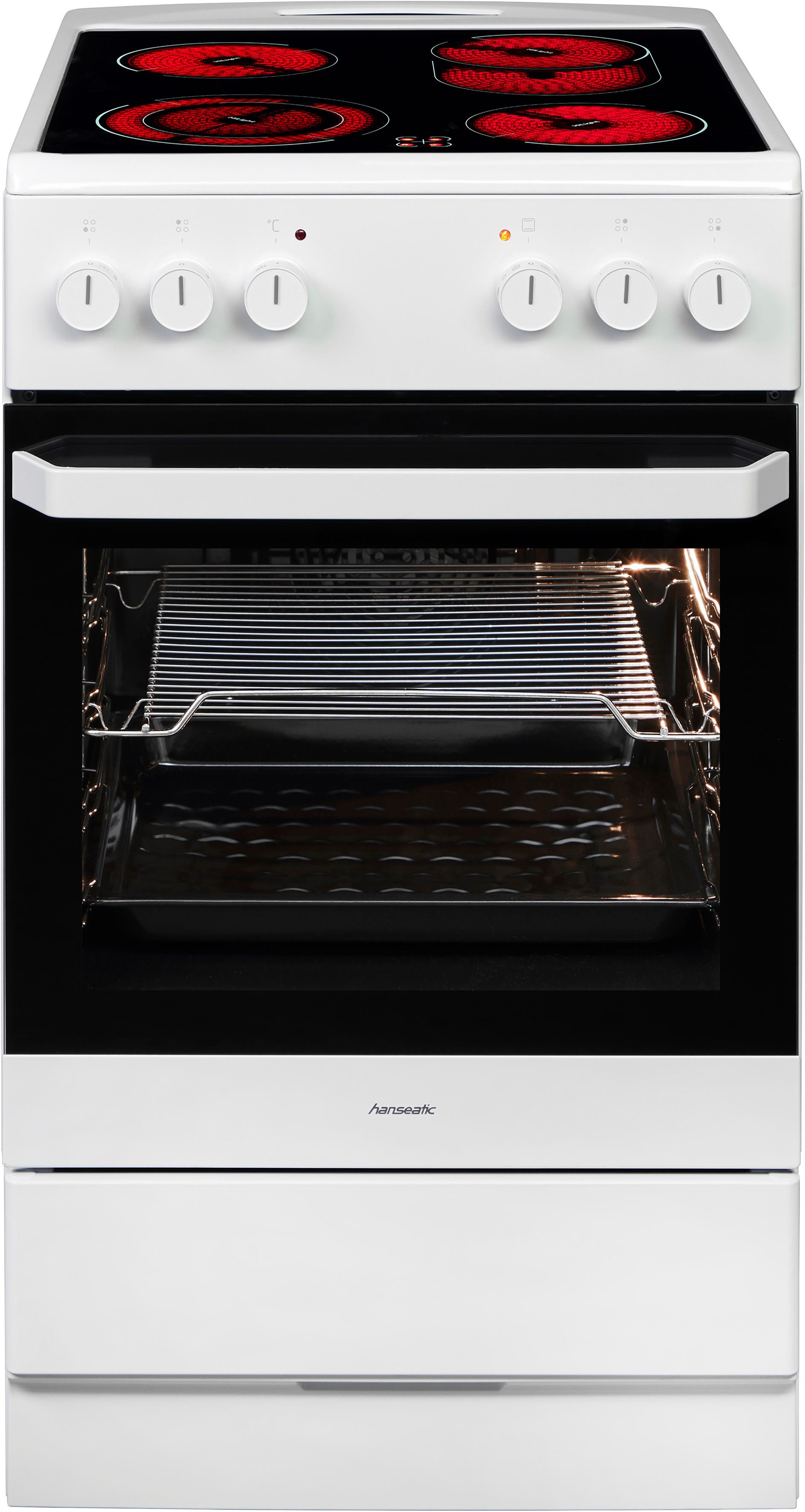 Hanseatic Elektro-Standherd 5022CE3.313eED(W)