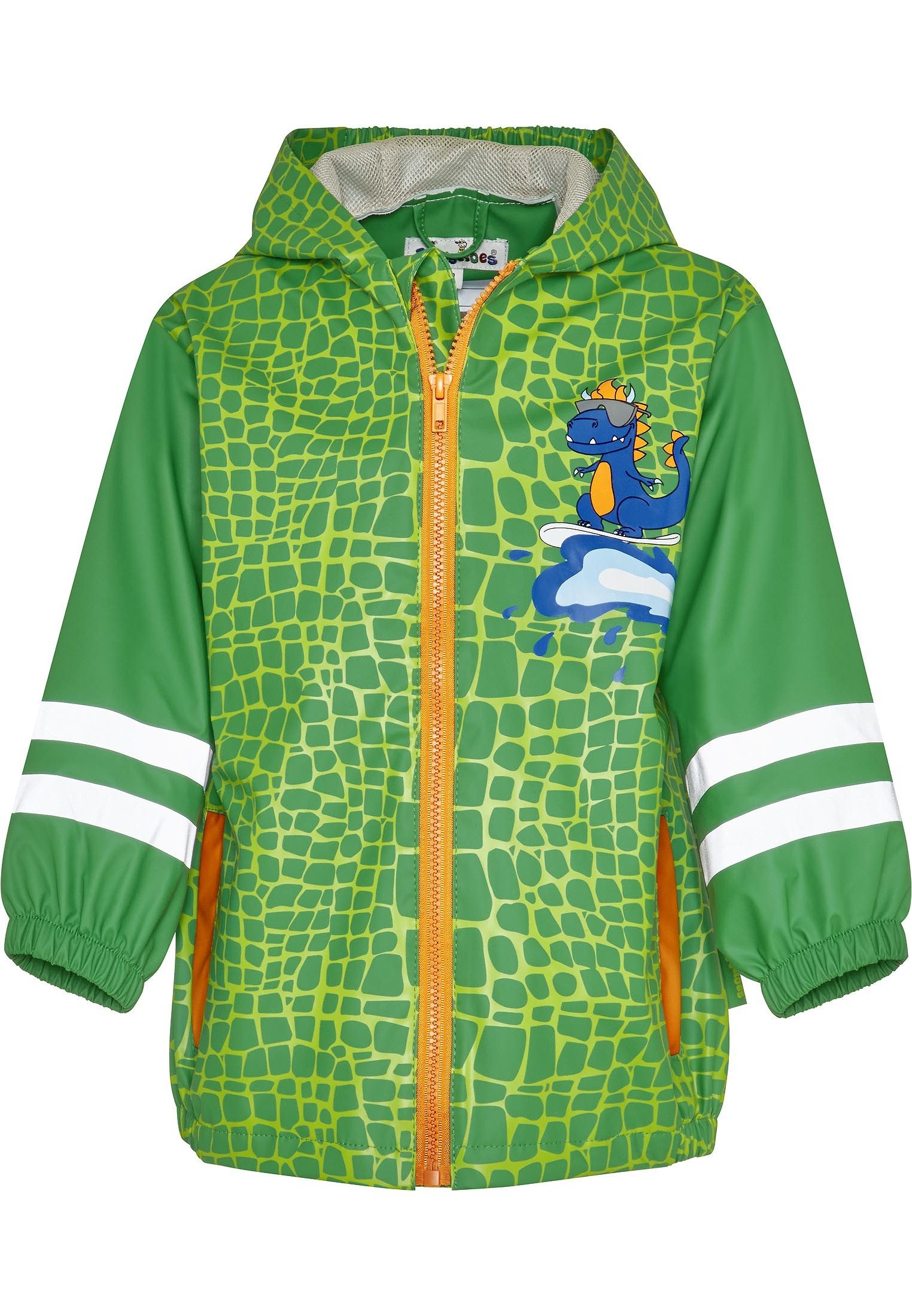 Playshoes Regenjacke Regen-Mantel Dino