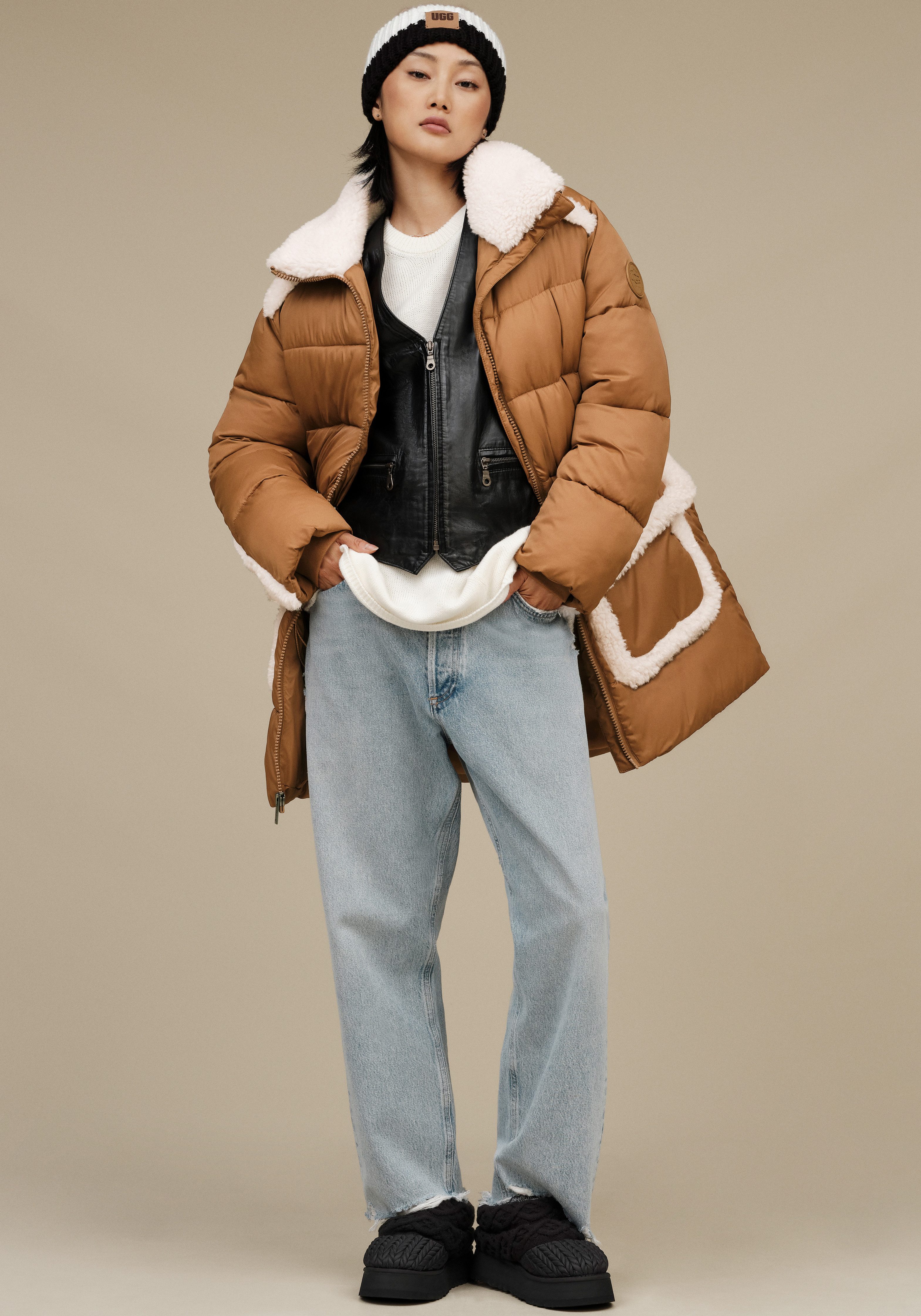 UGG Steppmantel W AMAL PLUSHSEAM PUFFER günstig online kaufen