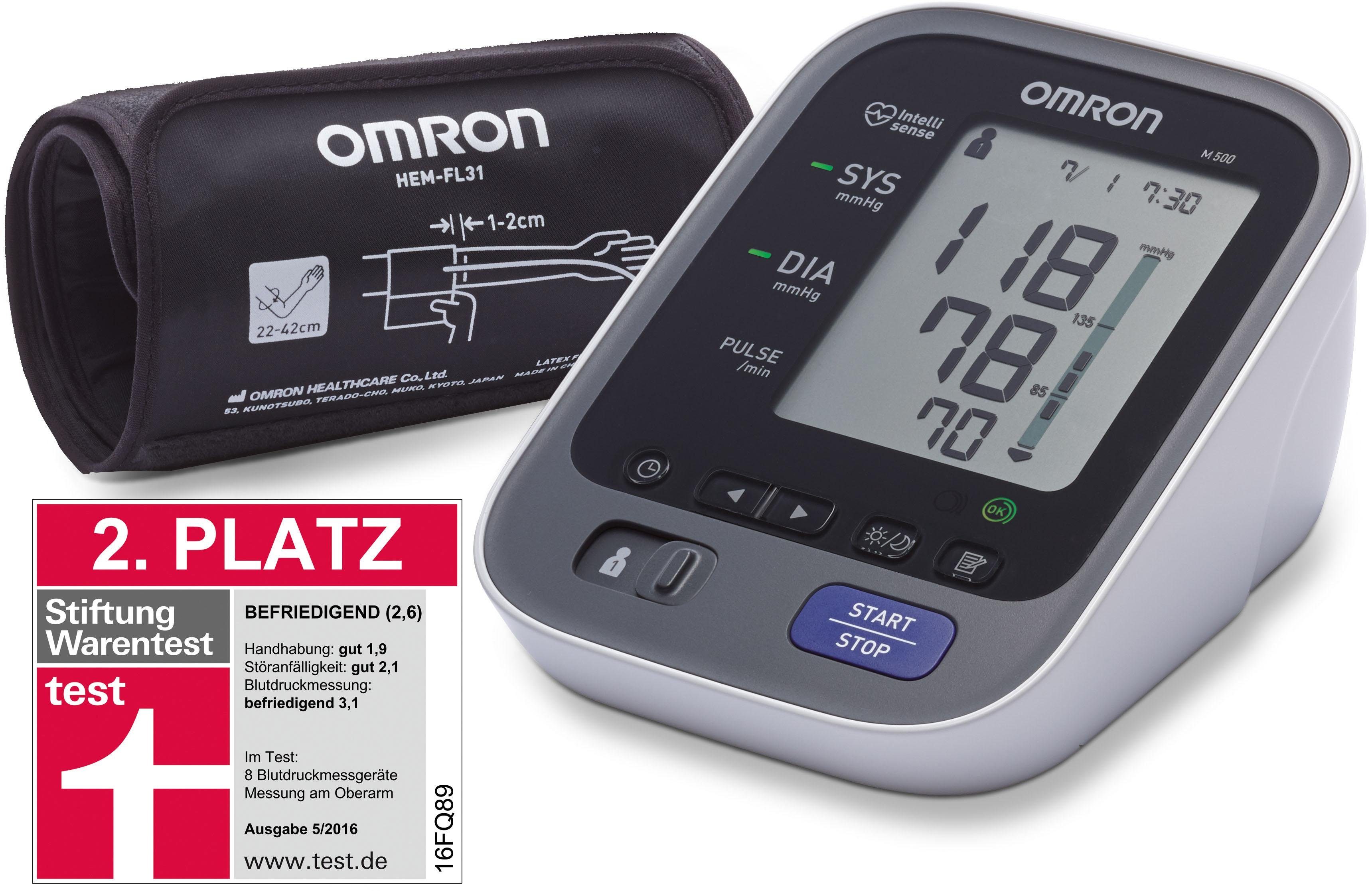 Omron OberarmBlutdruckmessgerät M500 (HEM7321D) OTTO