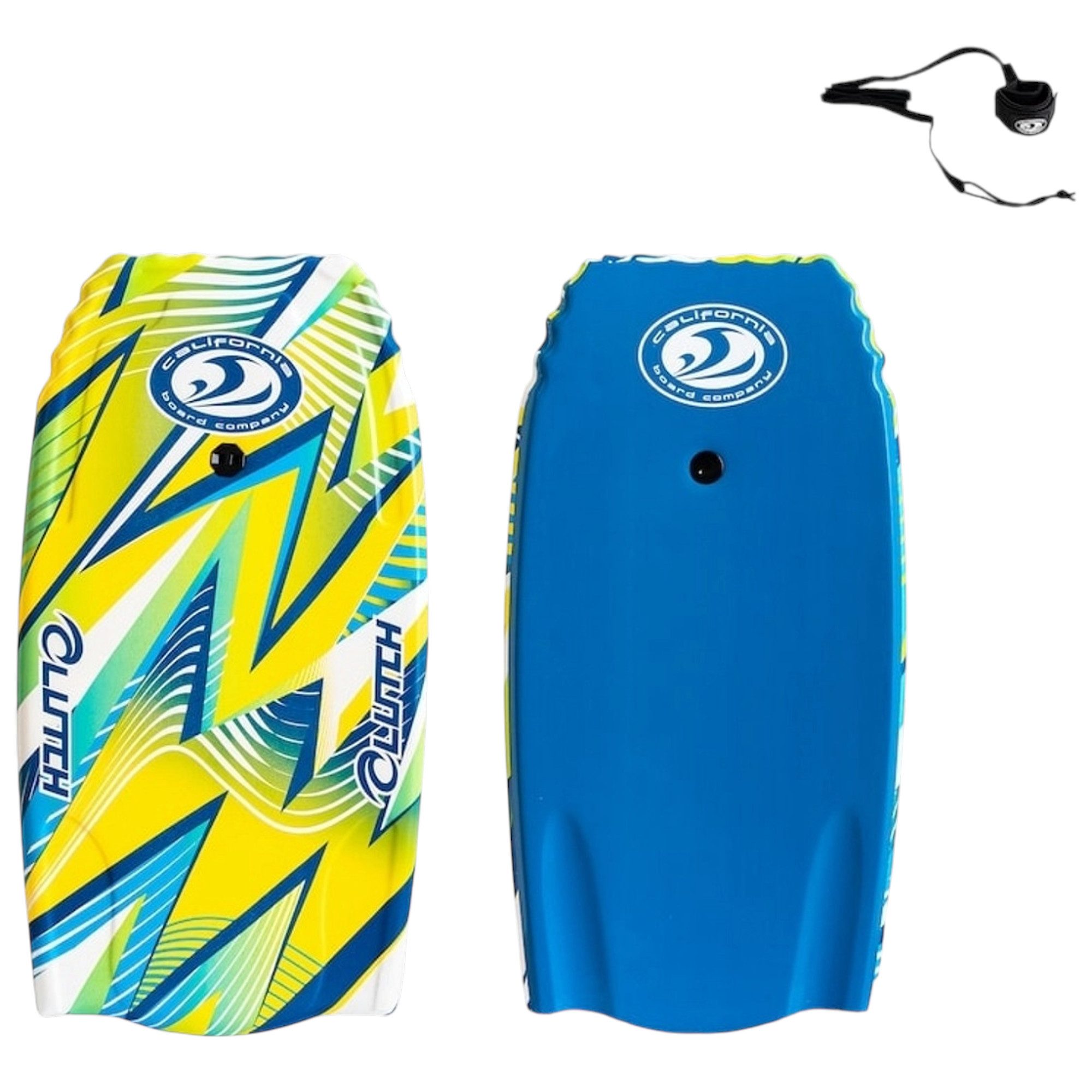 SUP-Board CBC CLUTCH Bodyboard 37 Zoll Surfboard Bodysurfen Wassersport Leash