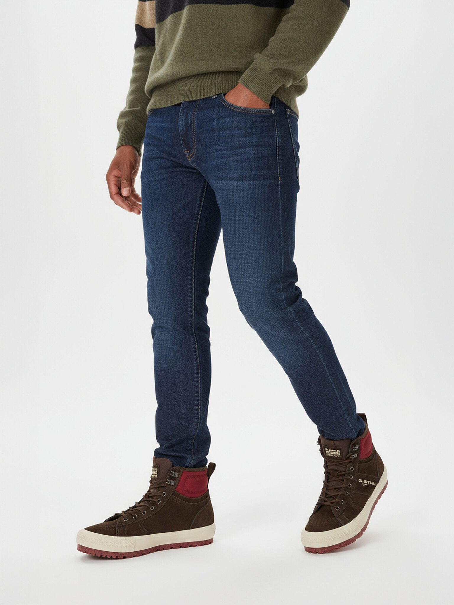 G-STAR G Star Raw Herrenschuhe Brown CEO - ALEX-02 Schnürstiefel