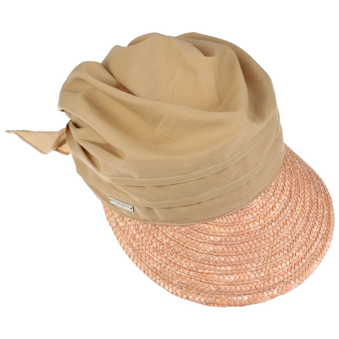 Seeberger Schirm beige Visor Strohcap (1-St) mit