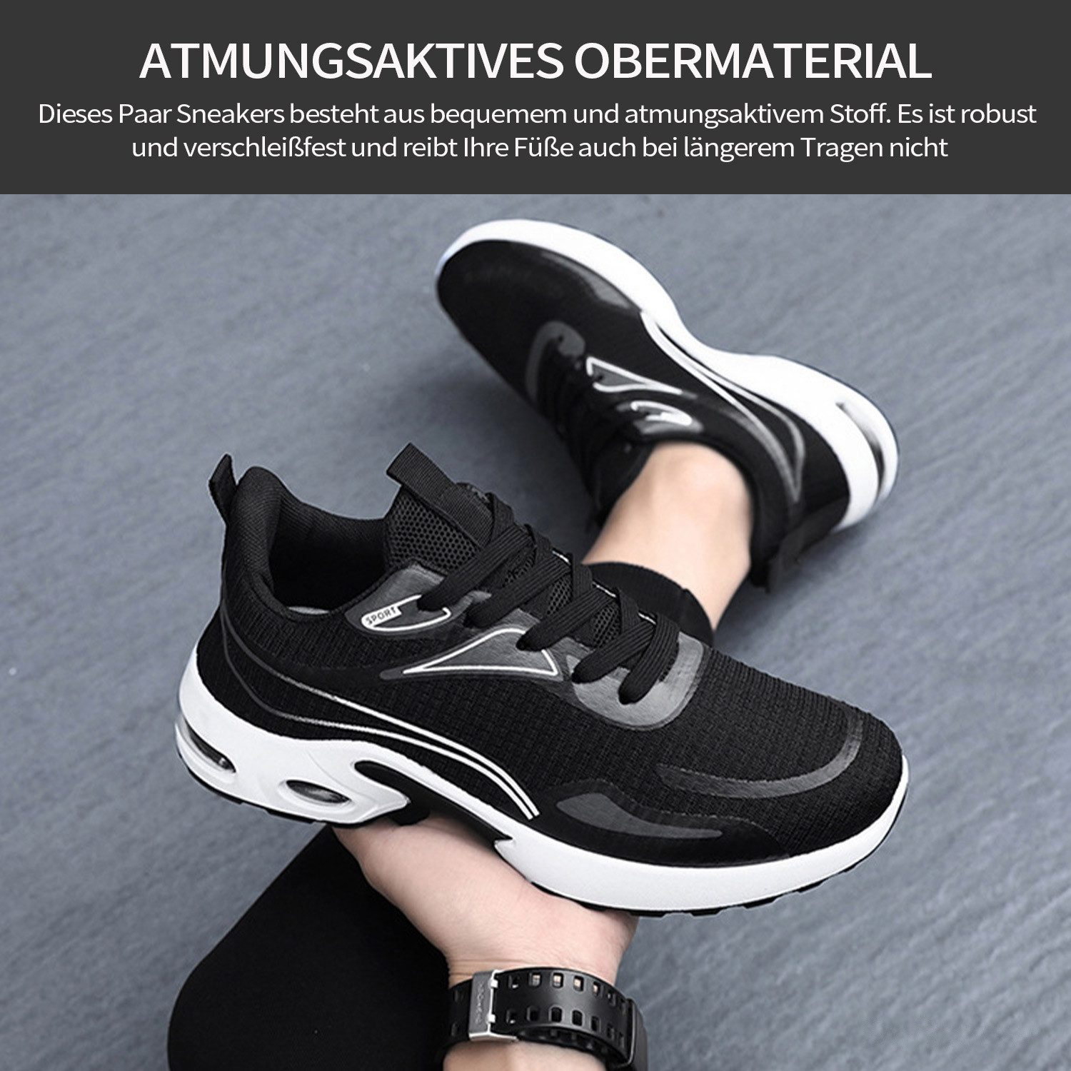 Refttenw Turnschuhe Herren,Walkingschuhe,Sportschuhe,Fitnessschuhe,Atmungsa günstig online kaufen