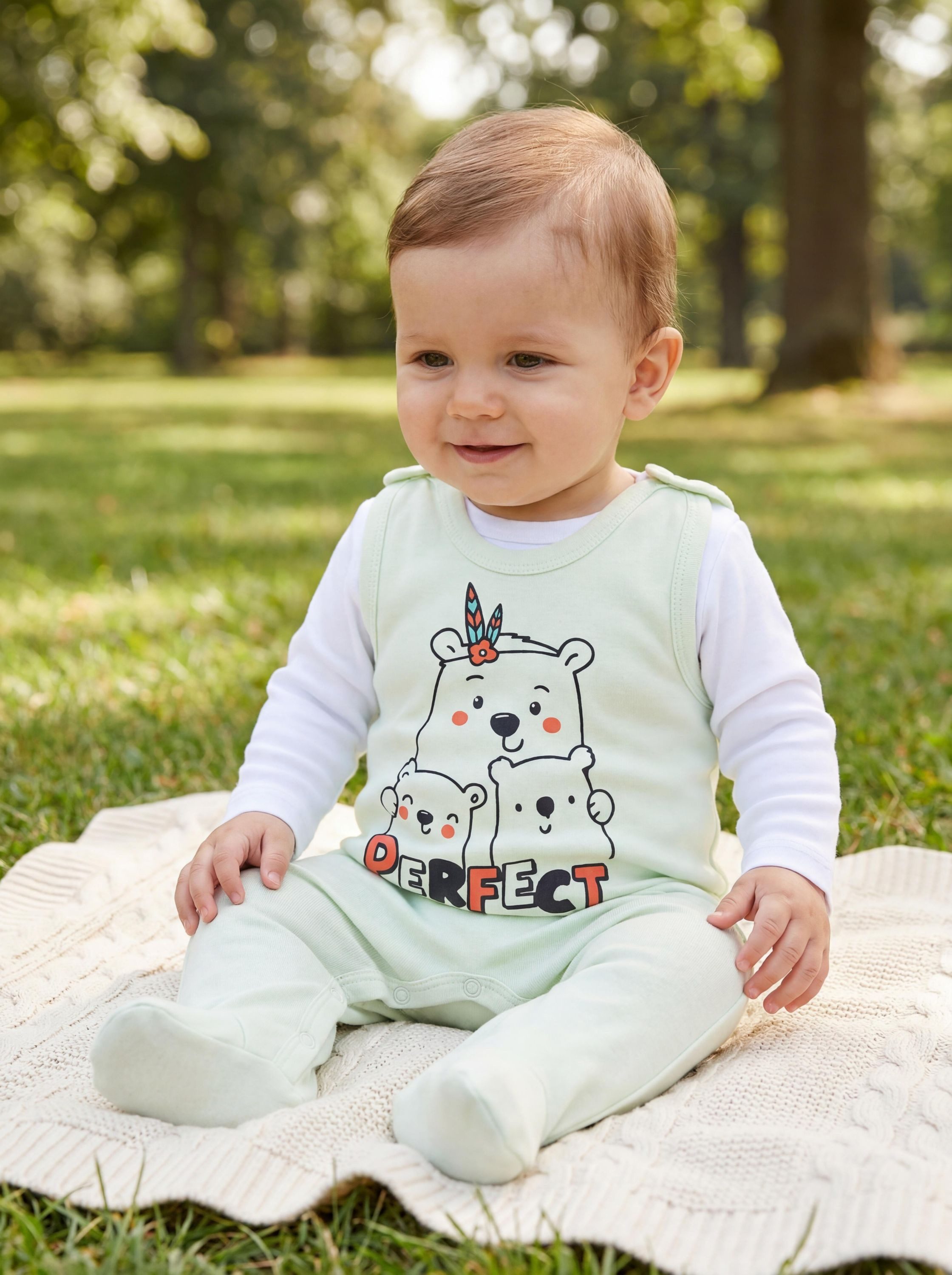 TupTam Strampler TupTam Baby Unisex Strampler mit Aufdruck Spruch 5er Pack