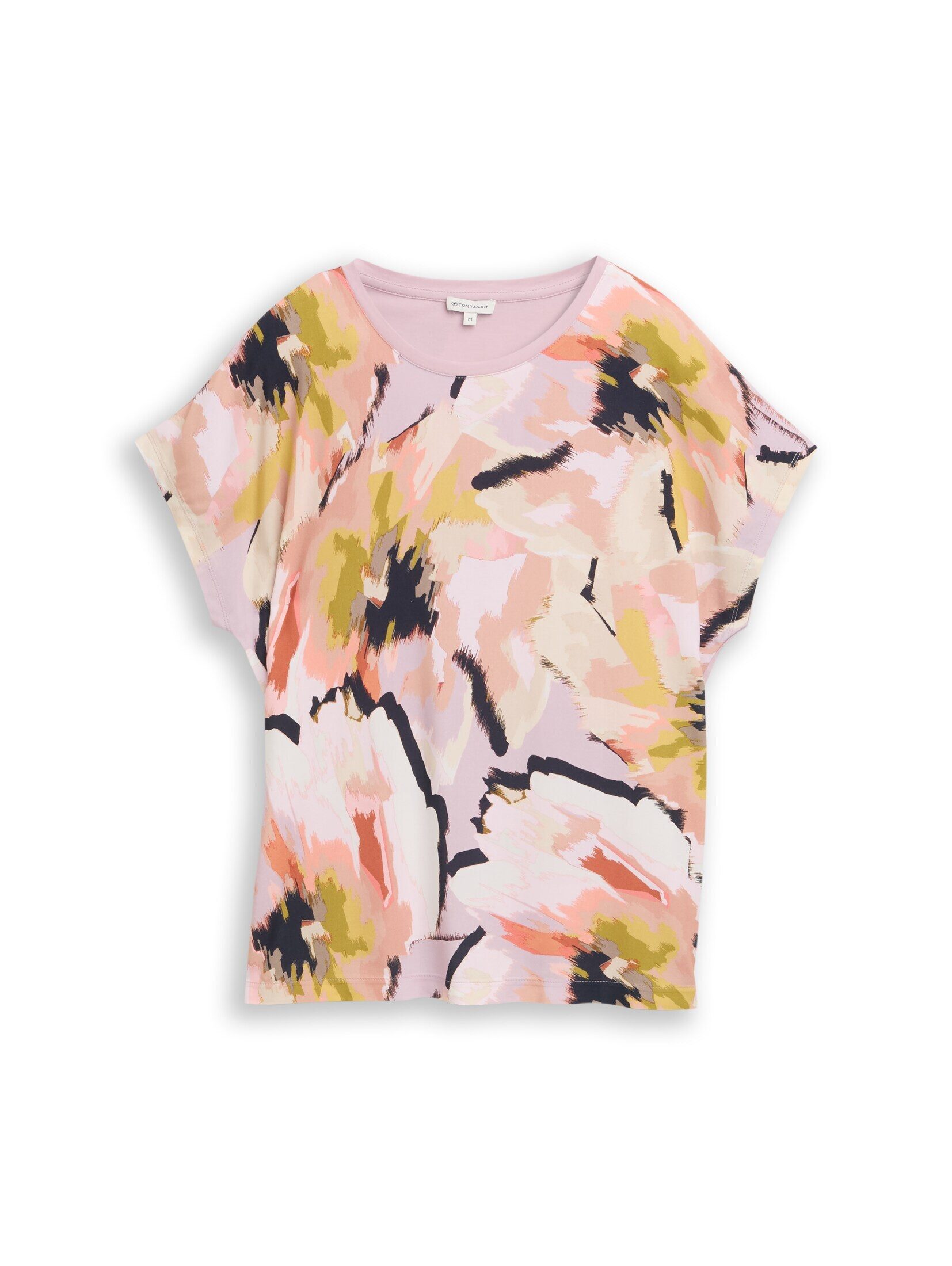 big abstract flower print