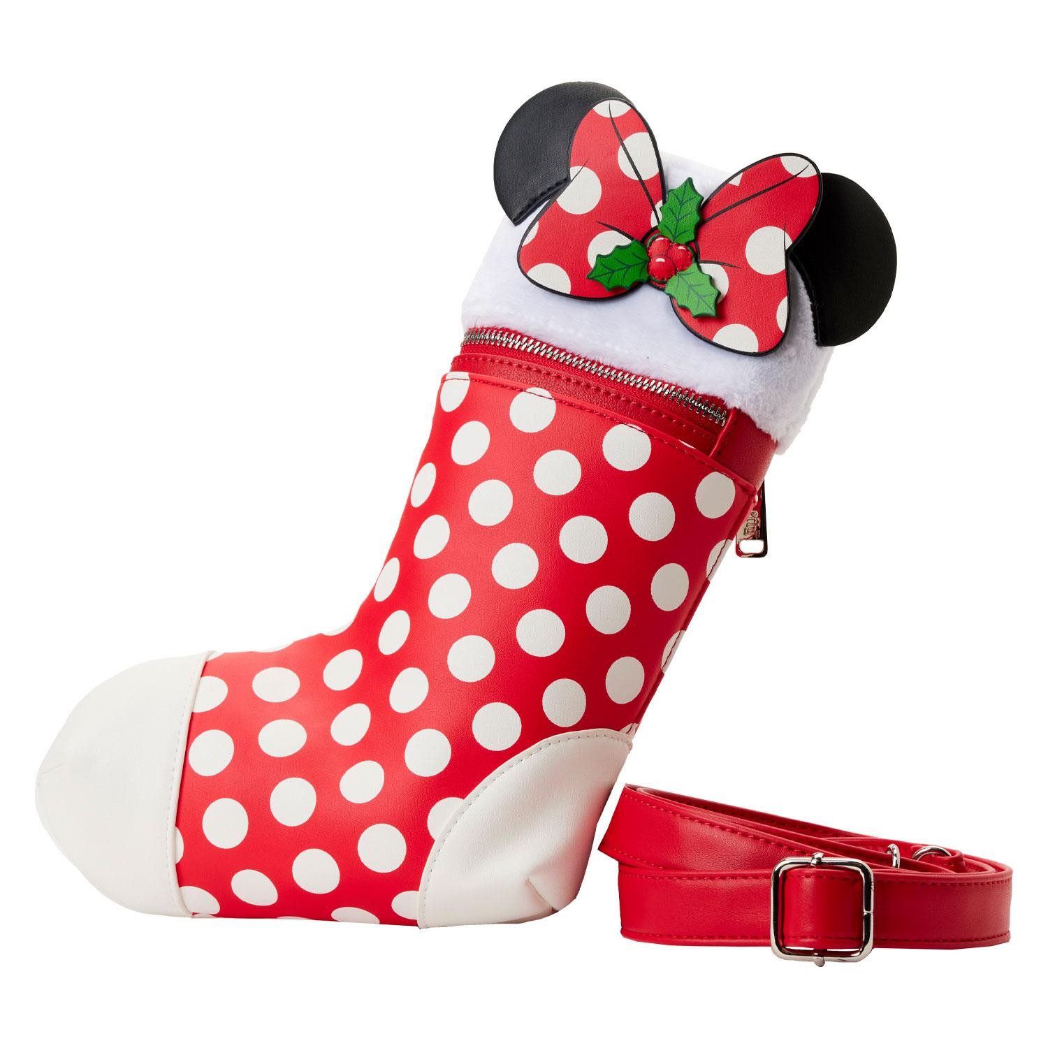 Loungefly Umhängetasche Disney by Loungefly Umhängetasche Minnie Cosplay Stocking (1-tlg), hochwertig und detailliert