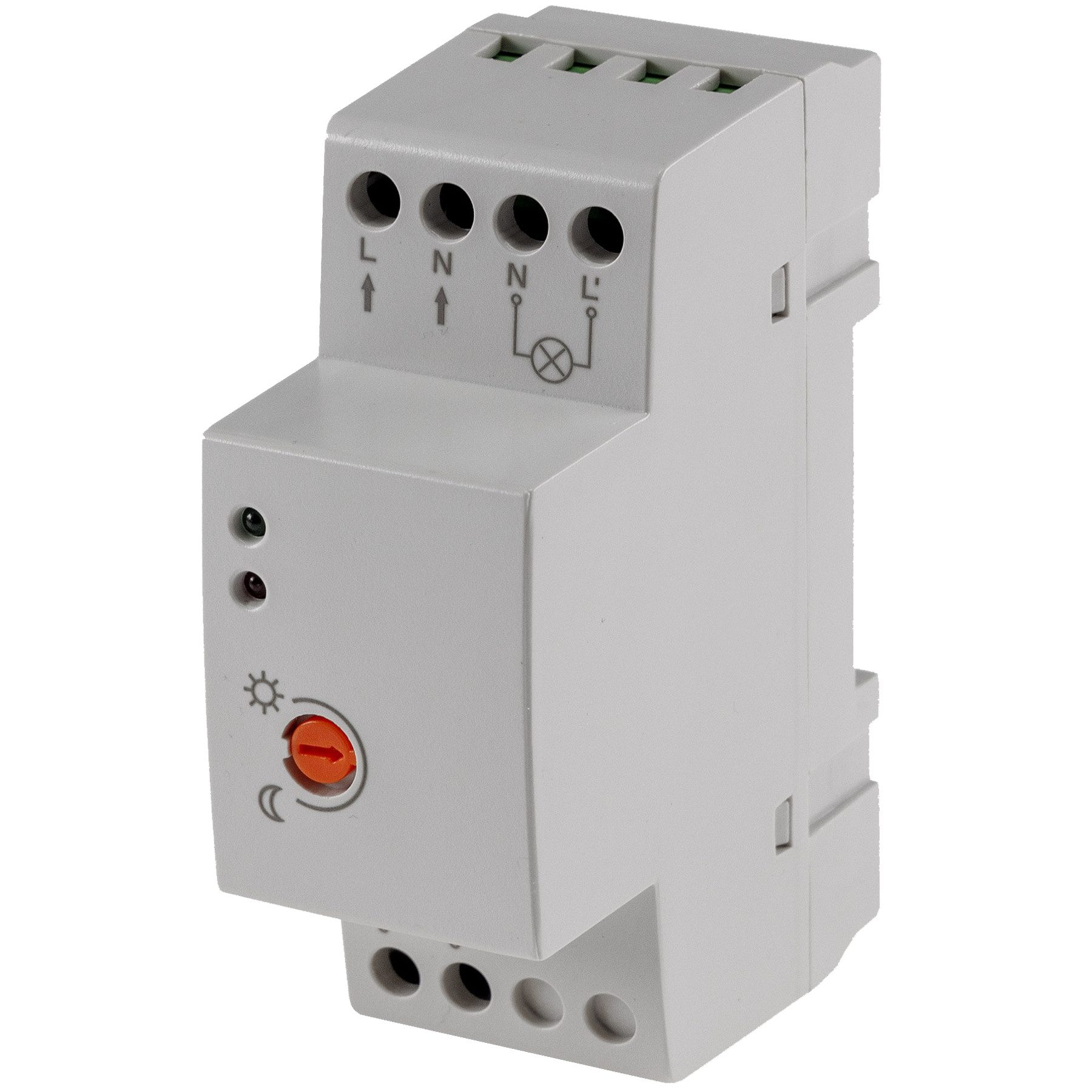 ChiliTec Dämmerungsschalter CHILITEC Dämmerungsschalter für Hutschiene, 5 m Kabel