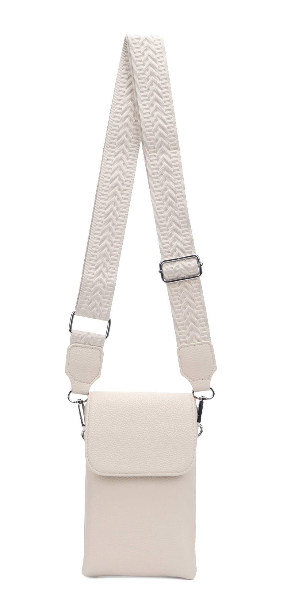 Geldbörse Damen Tasche Handytasche Brusttasche Crossbody Umhängetasche Crossover