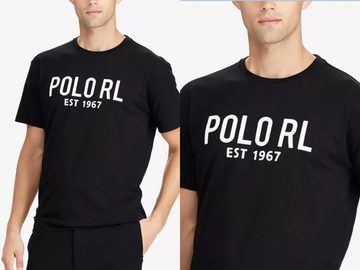 Ralph Lauren T-Shirt Polo Ralph Lauren Classic-Fit Logo-Print Est 1967 Jersey T-Shirt Shirt