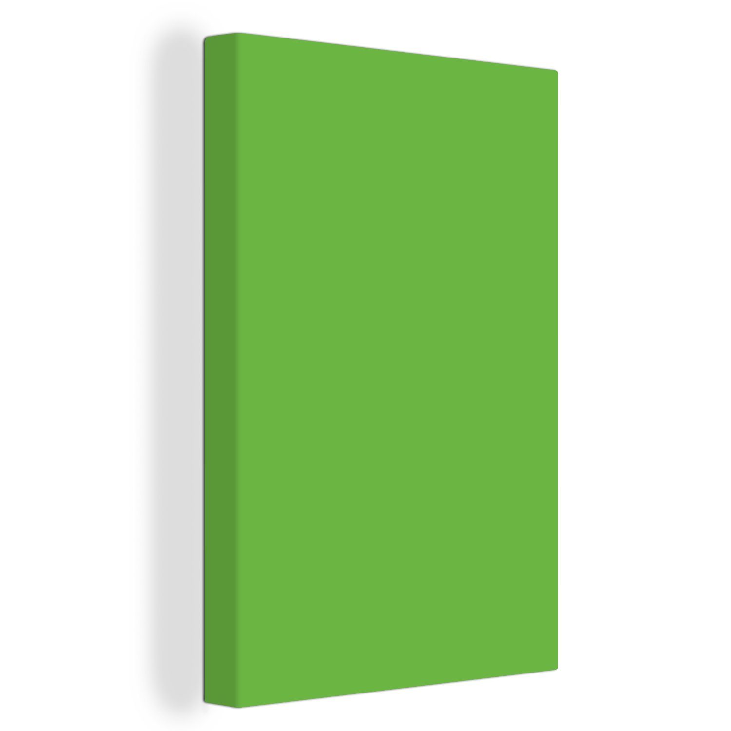 OneMillionCanvasses® Leinwandbild Grün - Farben - Natur, Fotodruck (1 St), Leinwand Canvas Wandbild, Wanddekoration 20x30 cm