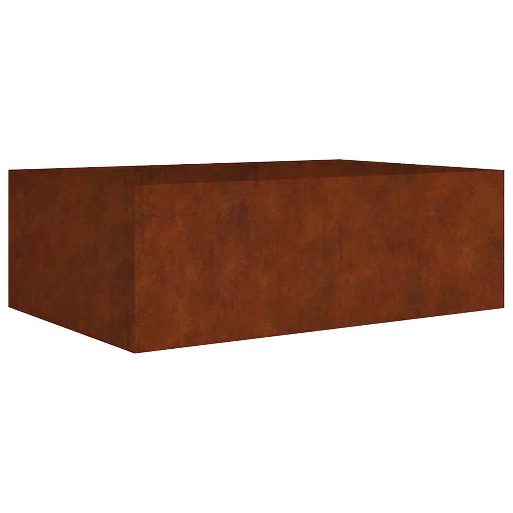 vidaXL Hochbeet Hochbeet 120x80x40 cm Cortenstahl (1 St)