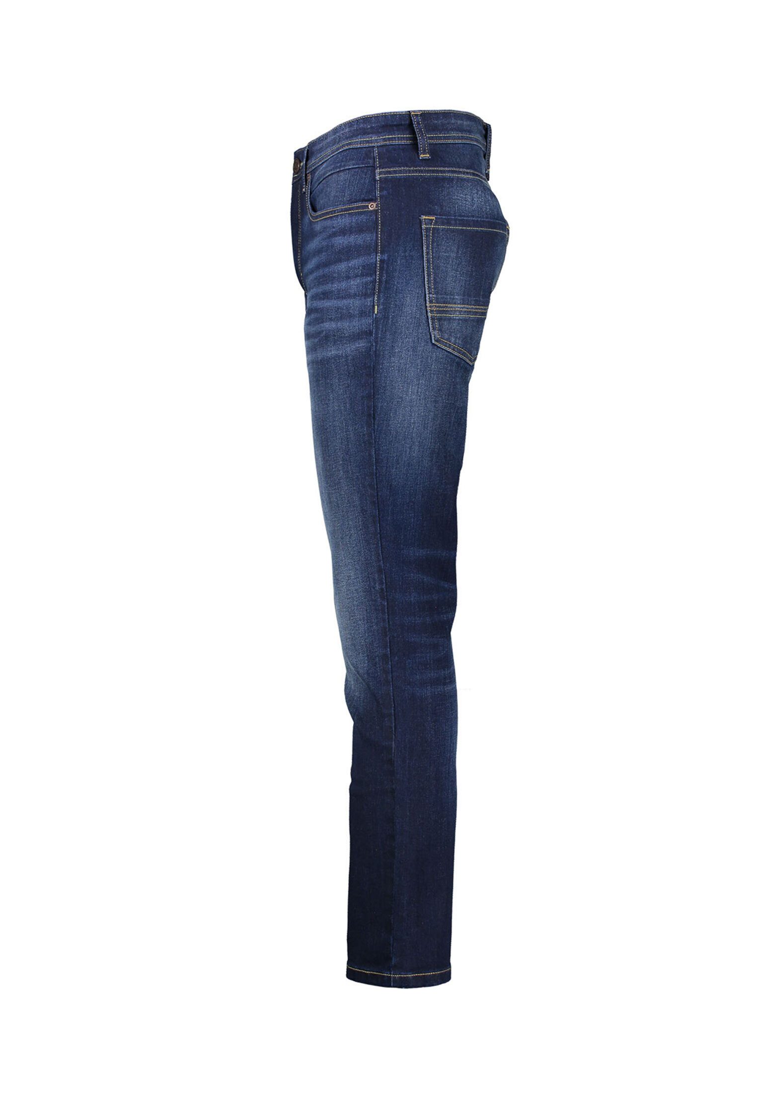 LERROS Relax-fit-Jeans BAXTER 5-Pocket-Denim im Used-Look, RELAXED FIT Herren Jeans, Stretchkomfort, Gerader Schnitt