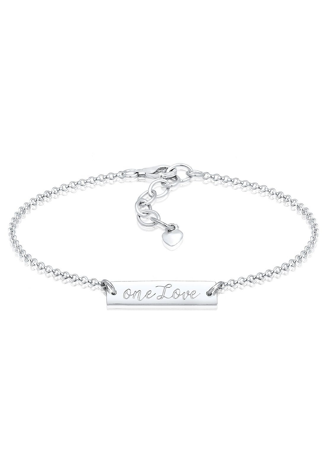 Elli Armband »One Love Wording Liebe Valentin 925 Silber« online kaufen
