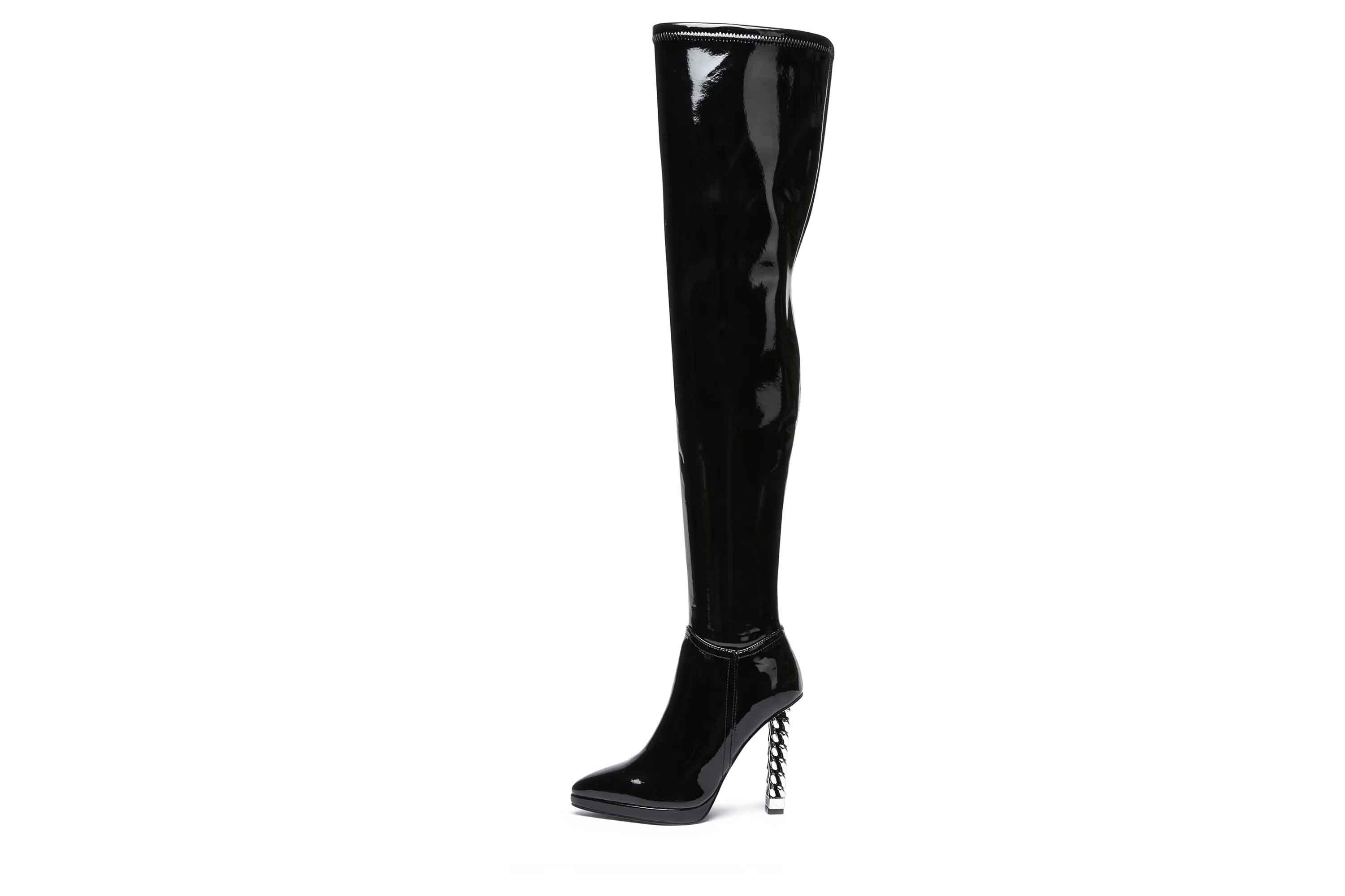 Giaro [D2C] ALISSA BLACK SHINY Stiefel