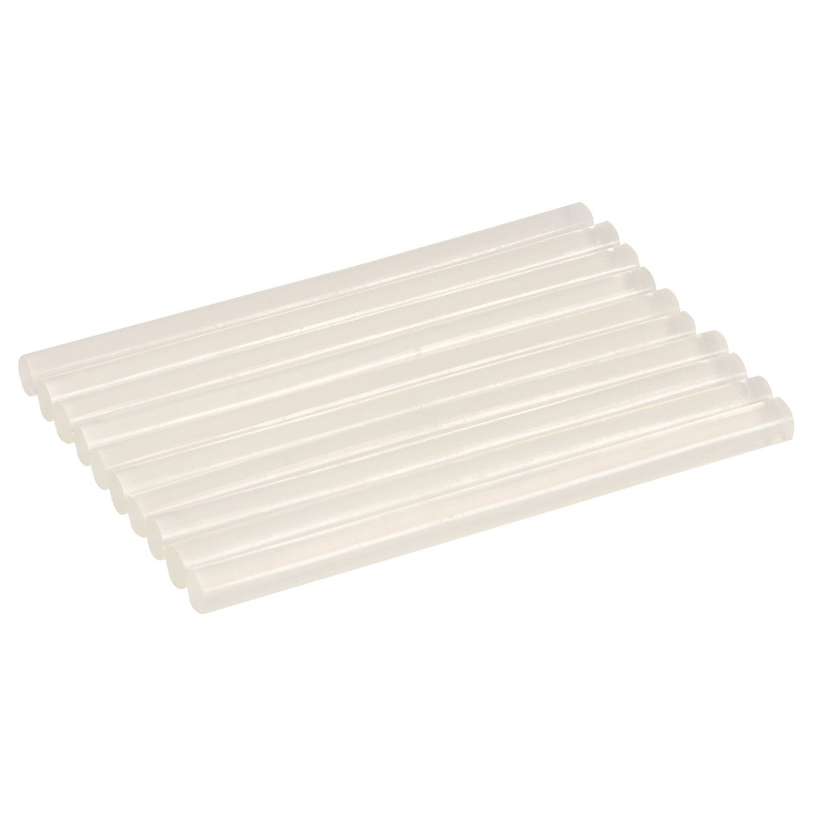Silverline Klebesticks 10 Heißklebestifte Klebestifte 7,2mm x 100mm Klebesticks transparent, (10-tlg)