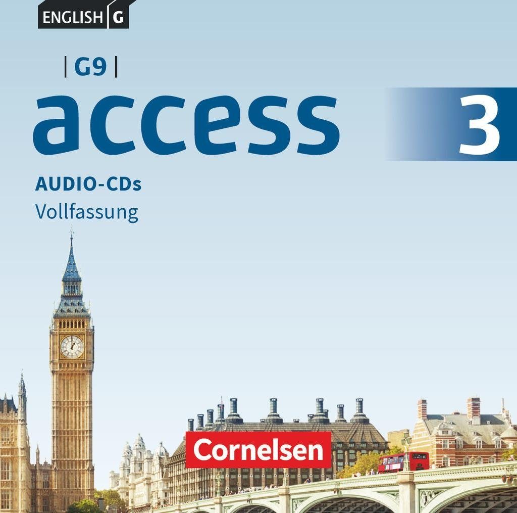 Hörspiel-CD Access - G9 - Ausgabe 2019 - Band 3: 7. Schuljahr, 3 Audio-CDs