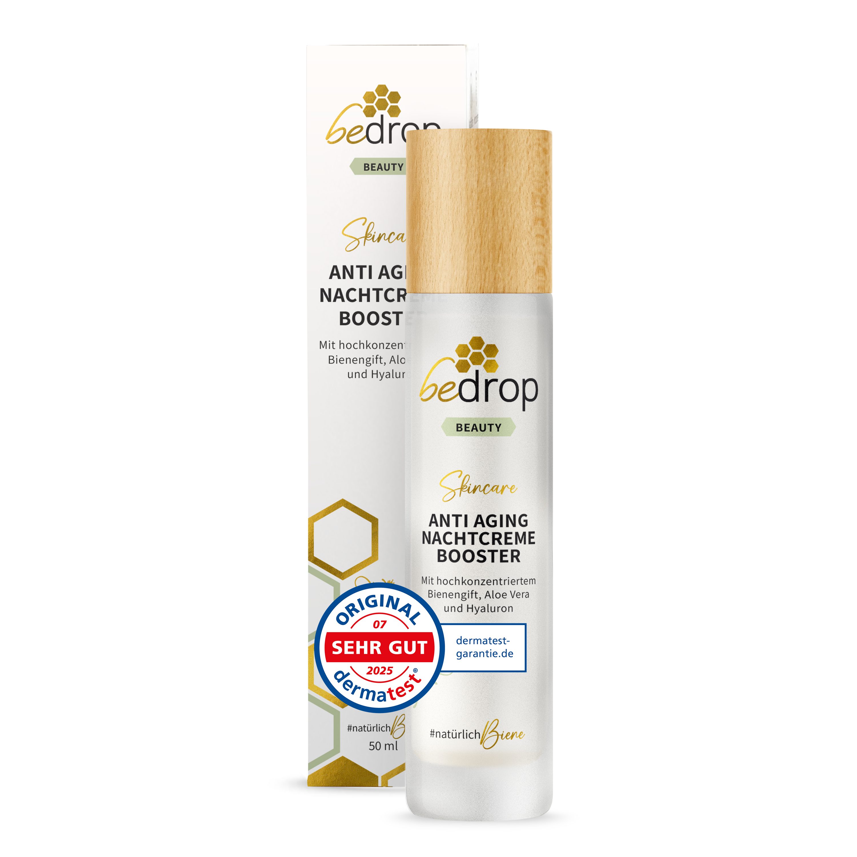 bedrop Nachtcreme ANTI AGING NACHTCREME BOOSTER regenerierende Nachtcreme mit Bienengift