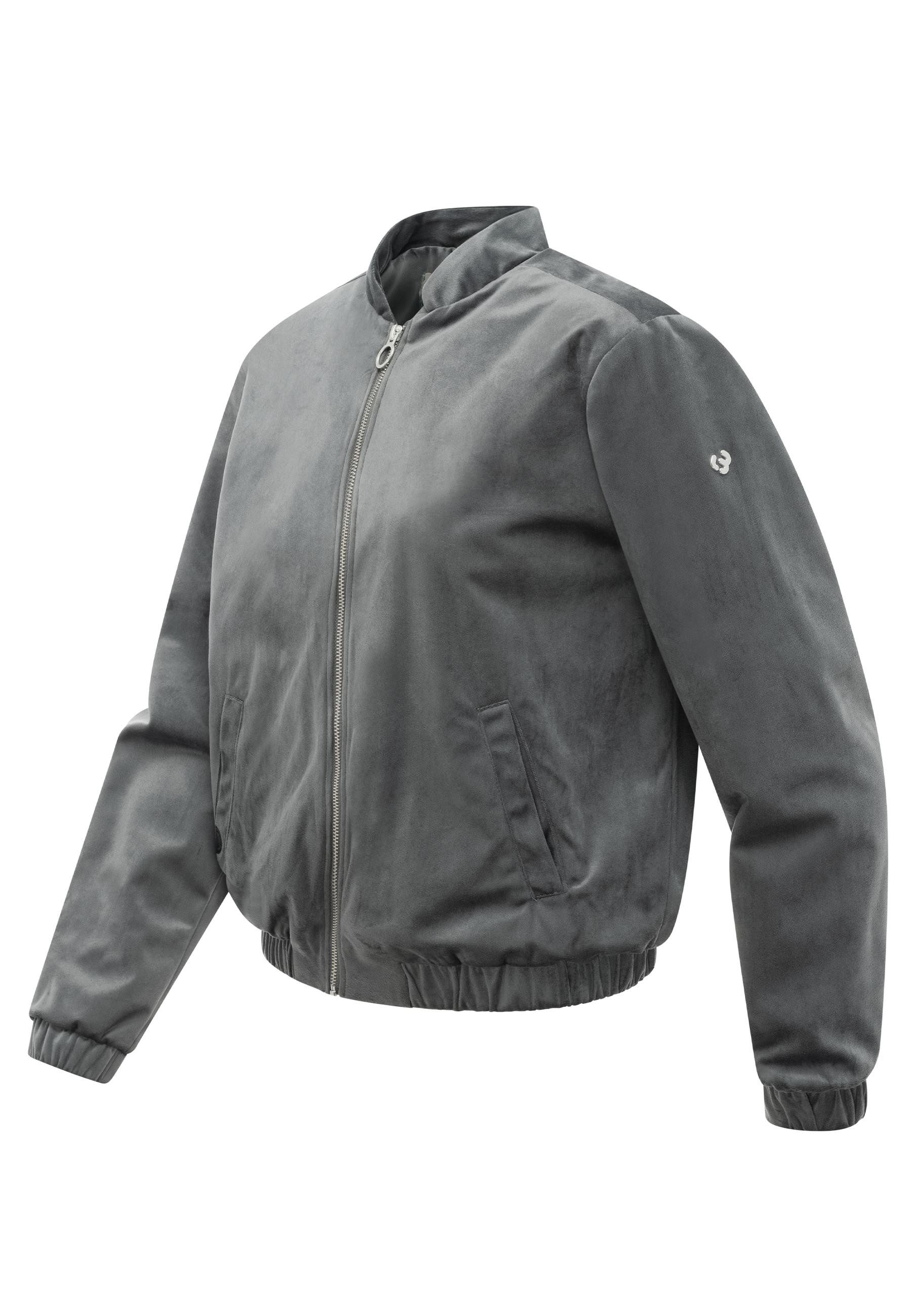 Ragwear Bomberjacke Velvetie Modische Blousonjacke aus kuscheligem Samt günstig online kaufen