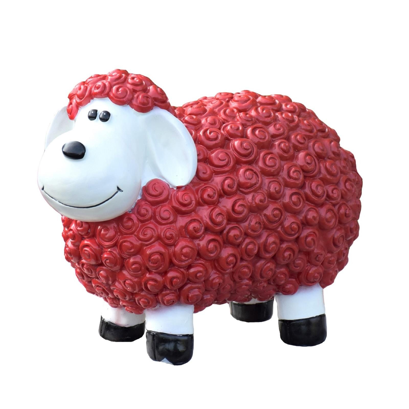 Geschenkestadl Gartenfigur Bunte Schafe viele Farben günstig online kaufen