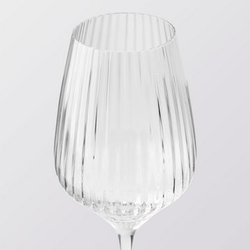 Broste Copenhagen Weinglas Sandvig Rotweinglas 0,55l, Glas mundgeblasen