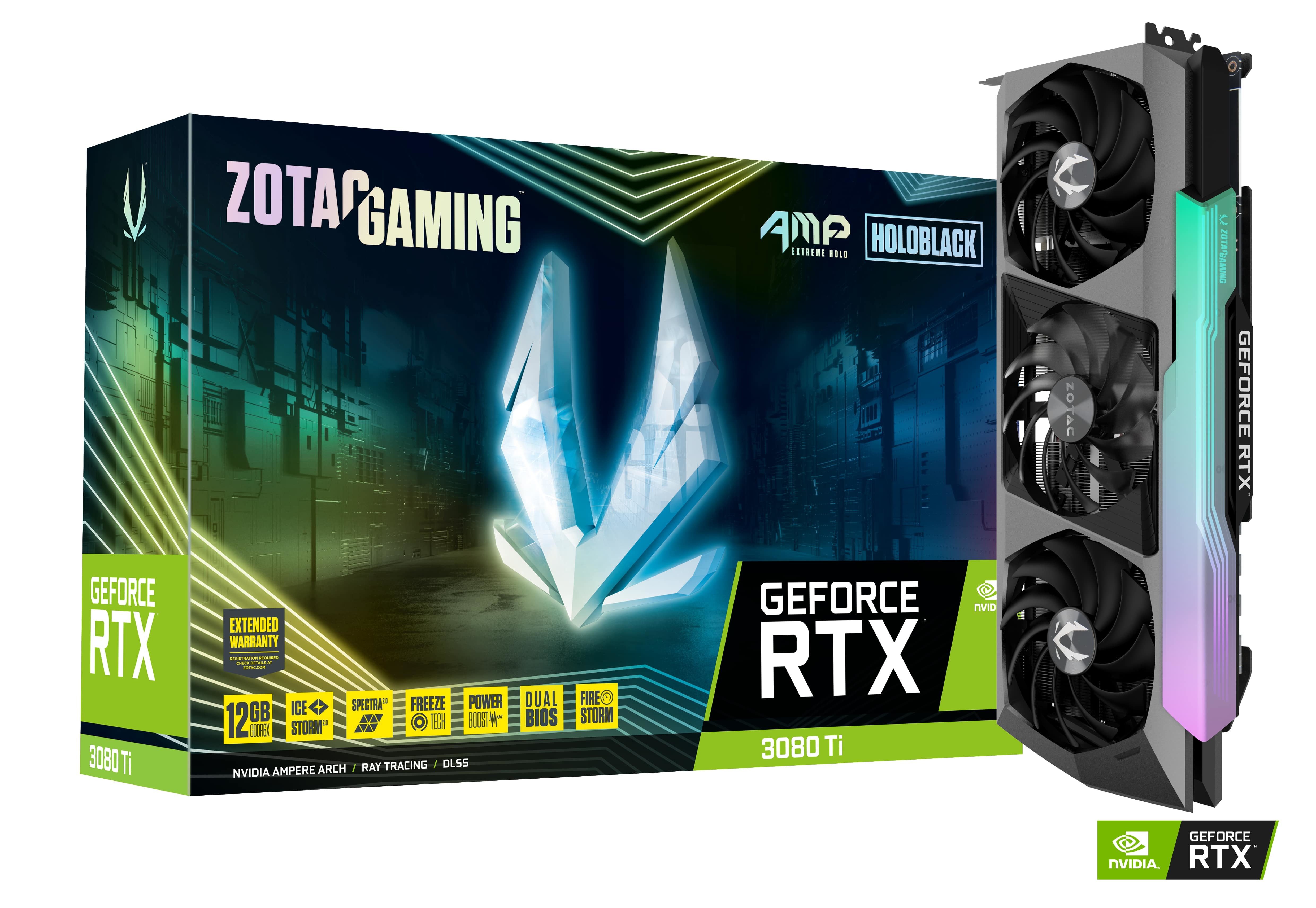 Zotac GeForce RTX3080Ti AMP Extreme Holo 12GB Grafikkarte (12 GB)