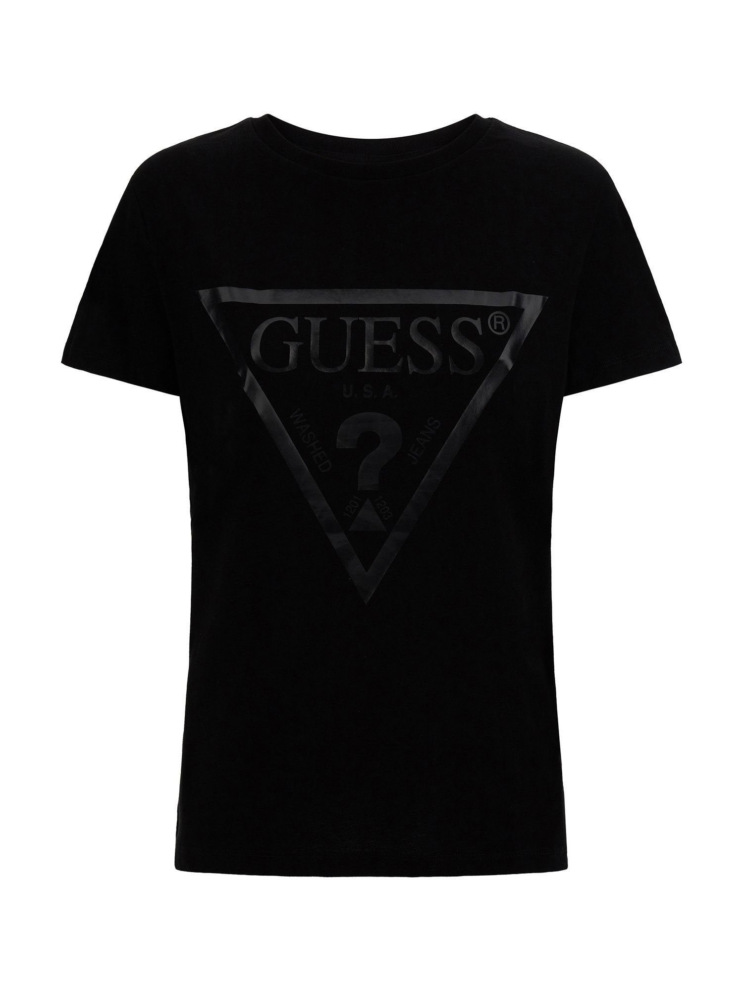 A996 T-Shirt Collection Guess Jet Black