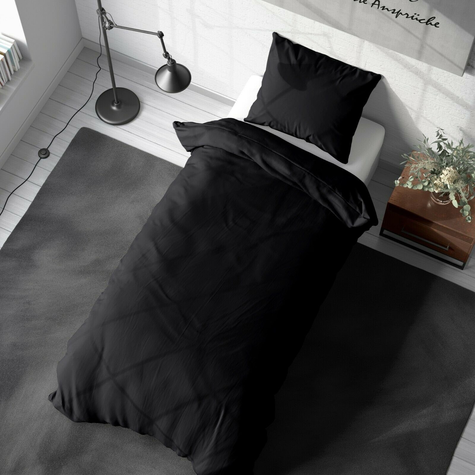 TRENDBUY24 Bettwäsche Renforce Baumwolle Bettwäsche Uni günstig online kaufen