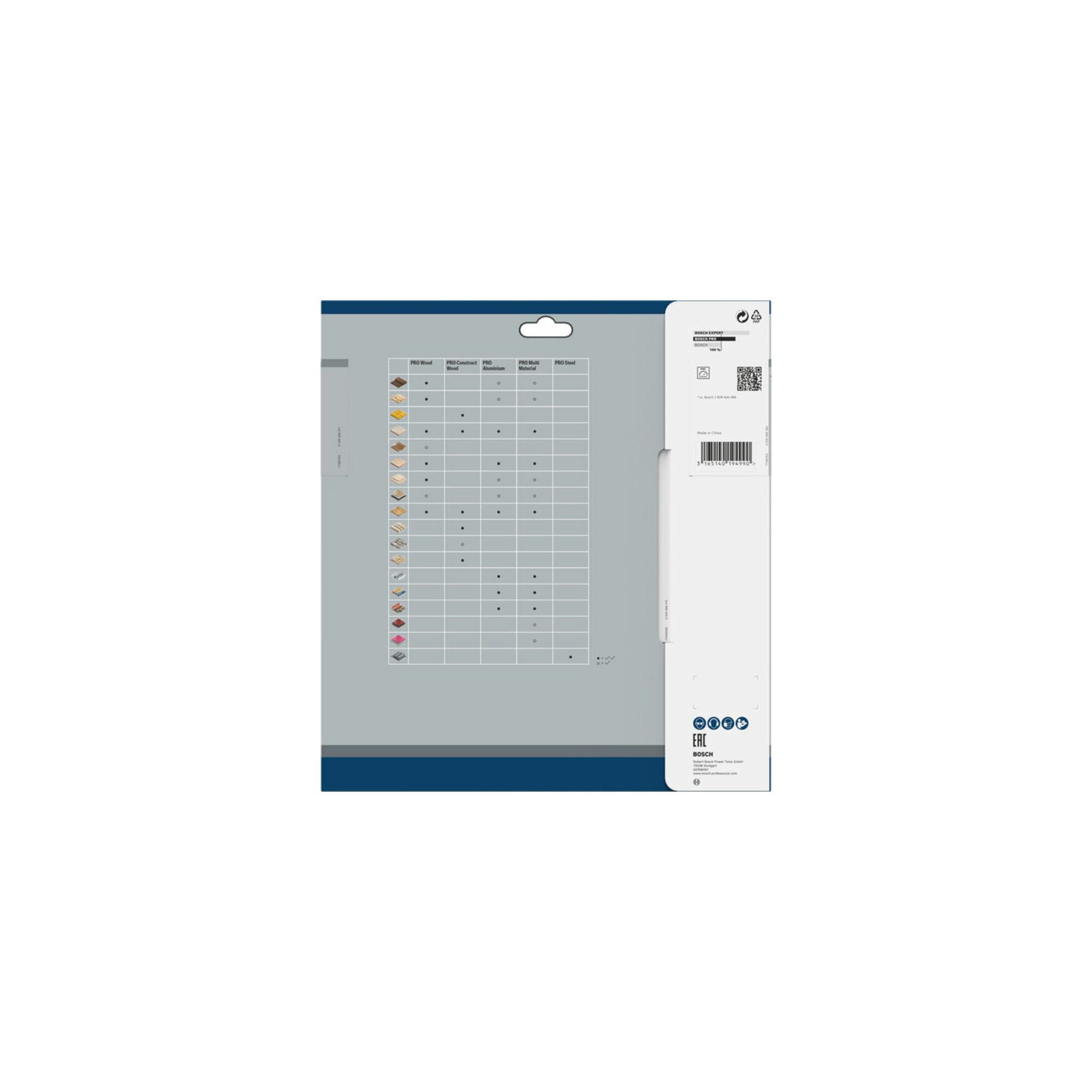 Bosch Professional Kreissägeblatt Bosch Kreissägeblatt Optiline Wood für Handkreissägen 235 x 30/25 x 2