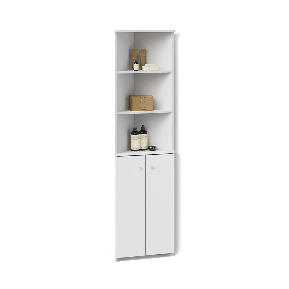 Livinity® Hochschrank Fucino, Weiß/Weiß, 52 x günstig online kaufen