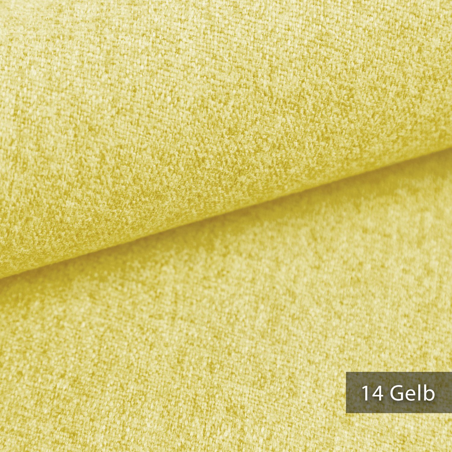 novely® Stoff MALCHIN Abverkauf, Leichter Möbelstoff Feiner Baumwoll-Griff 1lfm, Strapazierfähig, Kuschelweich, Meterware, 1lfm