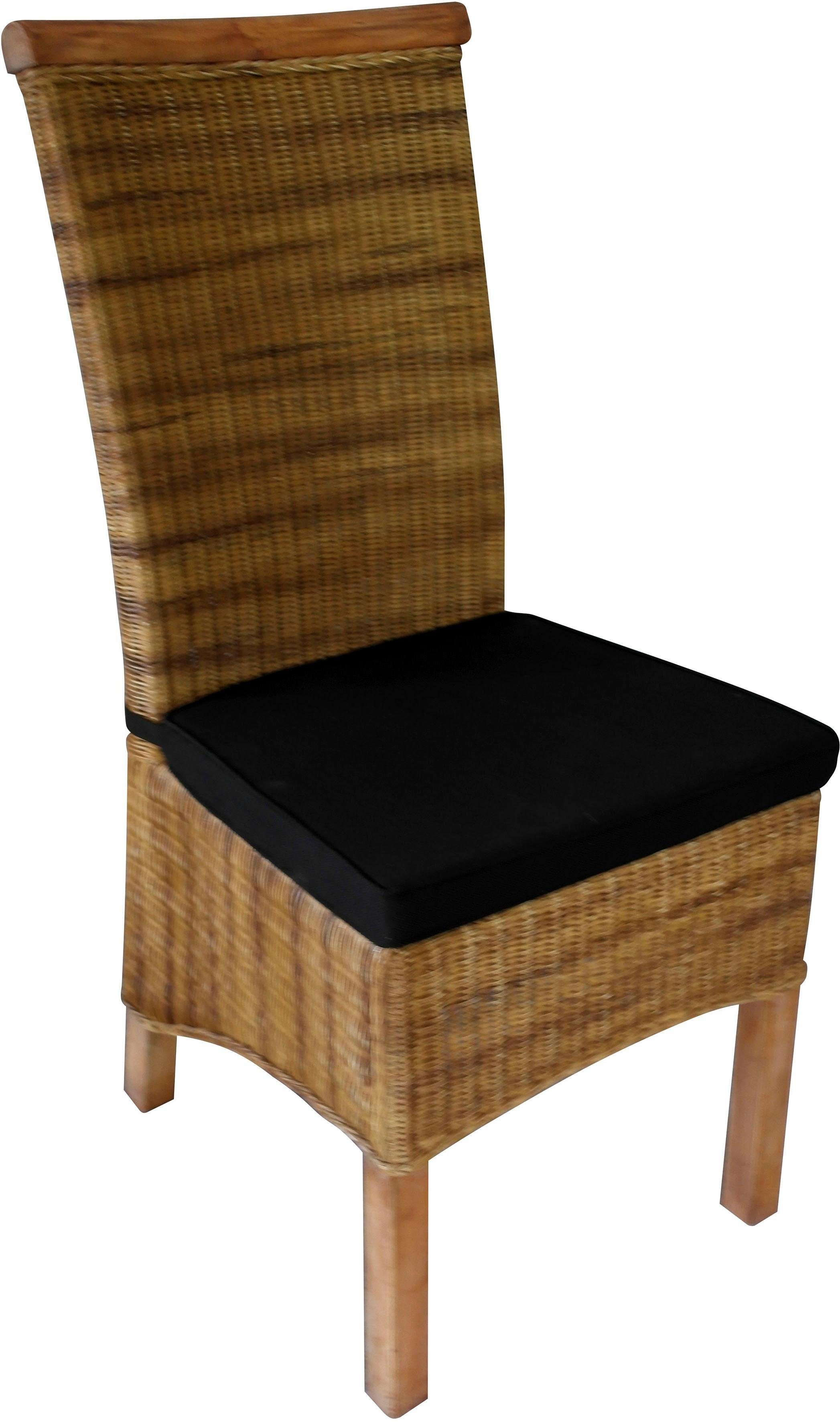 SIT Rattanstuhl »Rattan Vintage«, Gestell aus Mahagoni online kaufen | OTTO