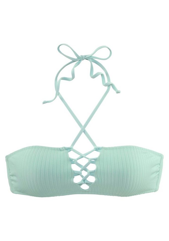 LASCANA Bandeau-Bikini-Top »Rippe«, in trendigem Look LASCANA Bandeau-Bikini-Top »Rippe«, in trendigem Look