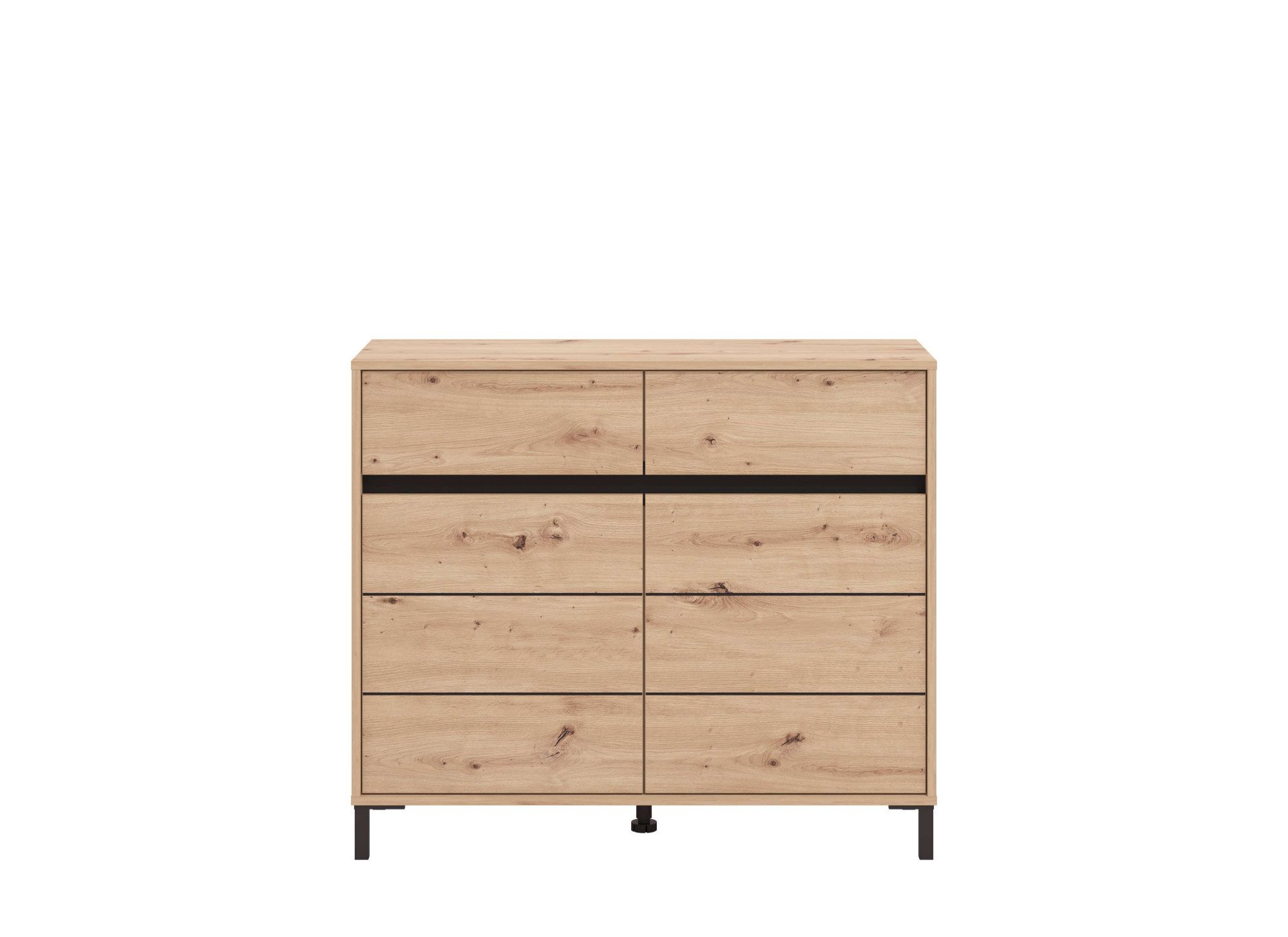 Kommode Marron für Wohnzimmer, Flur, Schlafzimmer