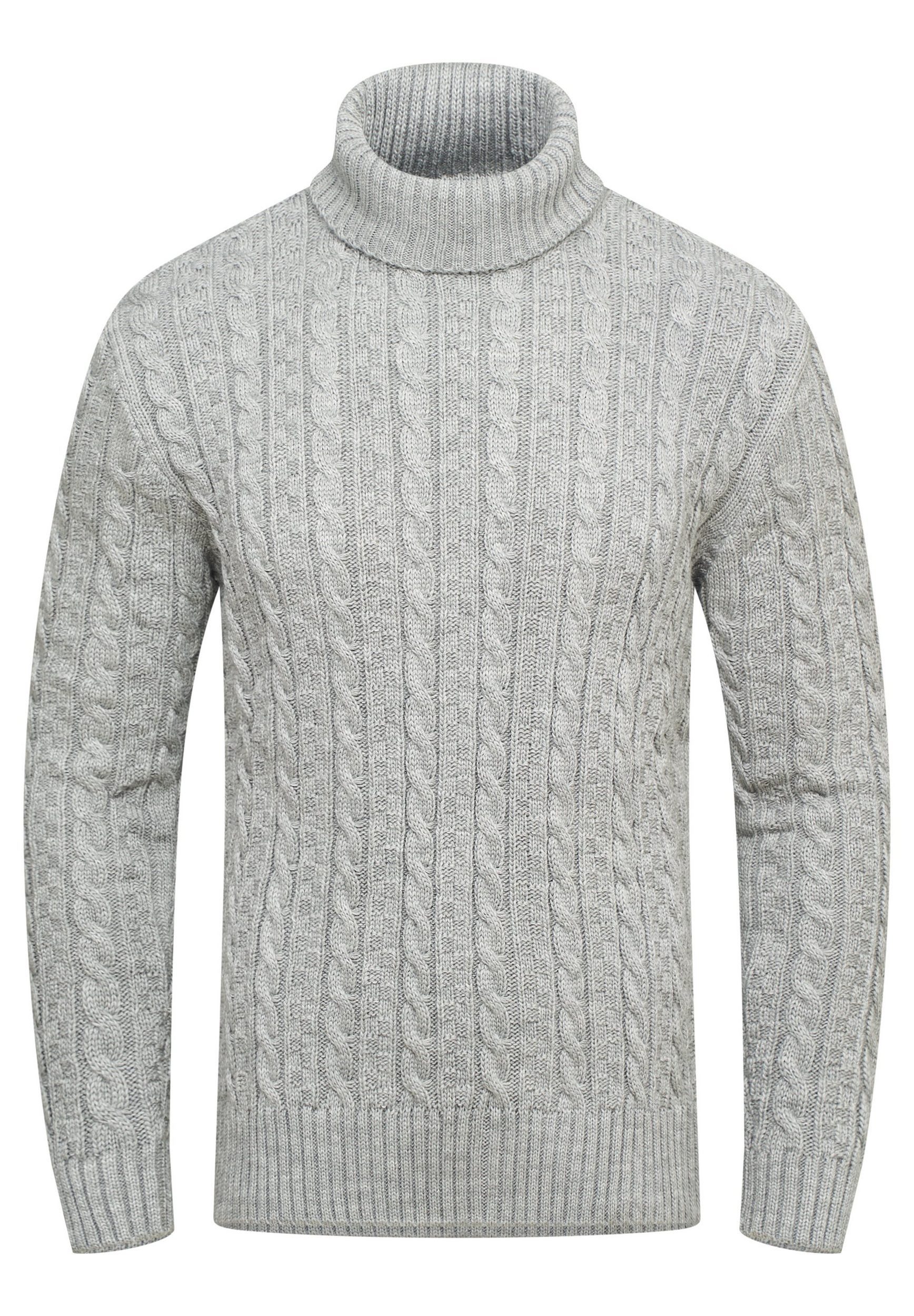 CARISMA Rollkragenpullover CRMUS Grobstrick Zopf-Muster günstig online kaufen