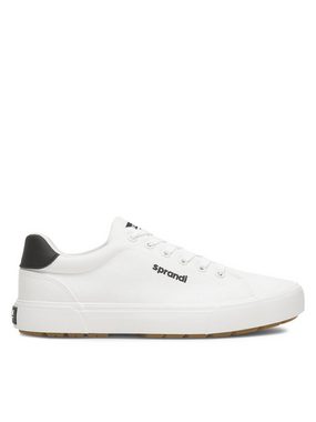 sprandi Sneakers aus Stoff MSK-230717 White Sneaker
