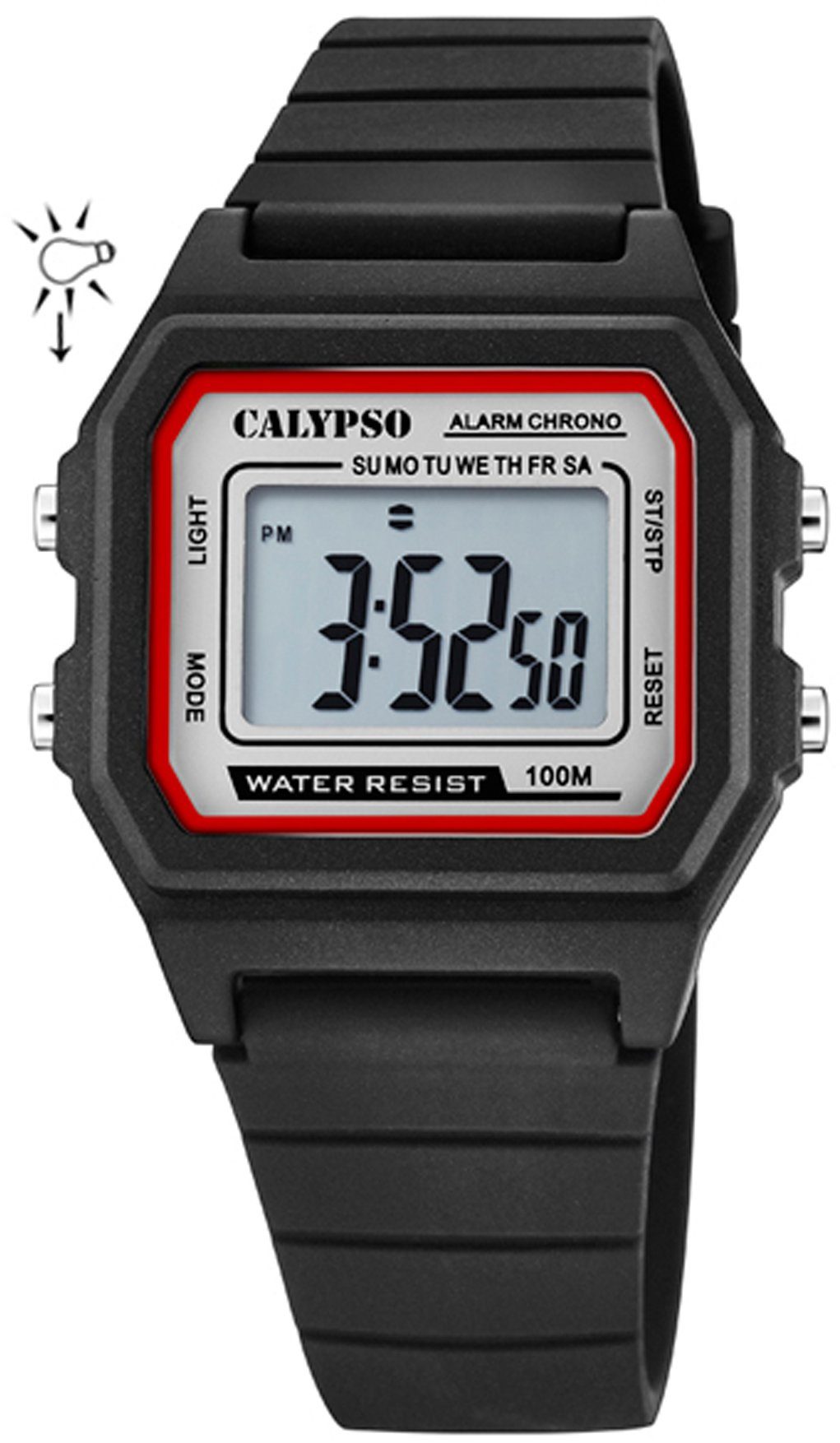 CALYPSO WATCHES Digitaluhr Digital Crush, K5805/4, viele Digitalfunktionen