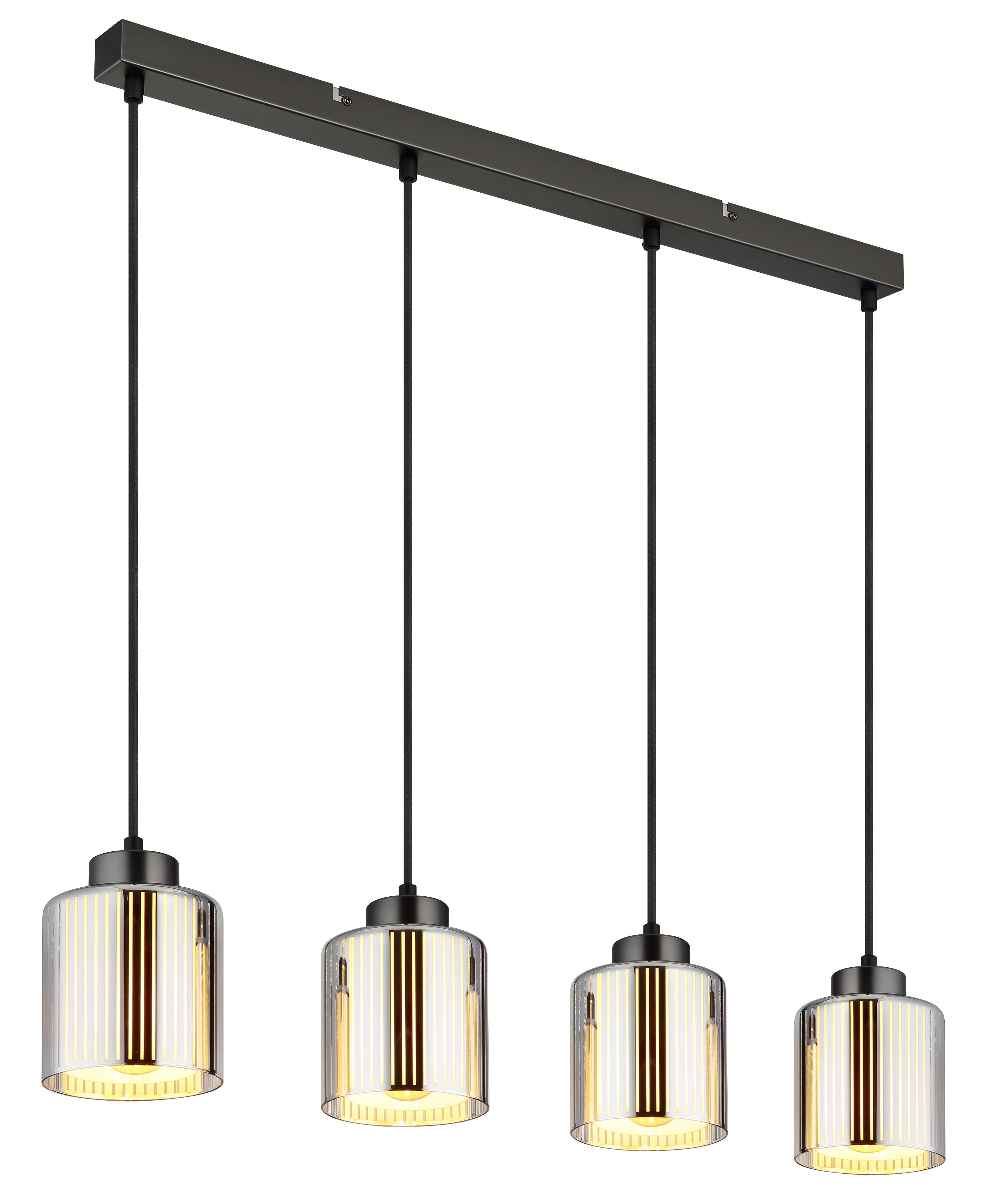 GLOBO LIGHTING Hängeleuchte FELICIA, ohne Leuchtmittel, Hängelampe Esszimmer-Leuchte Esstischleuchte Wohnzimmer