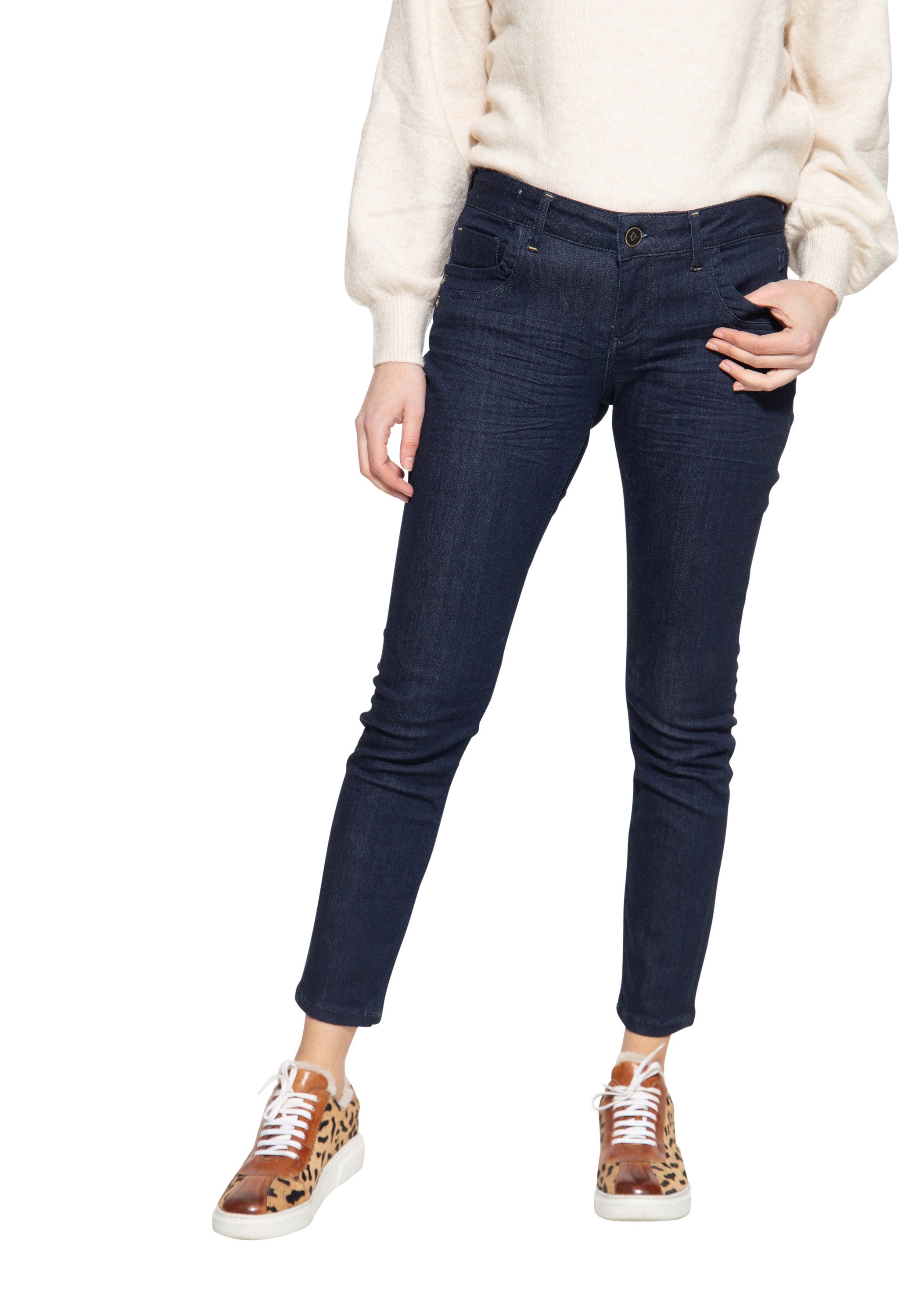 ATT Jeans Slim-fit-Jeans Leoni (1-tlg) Mid Waist