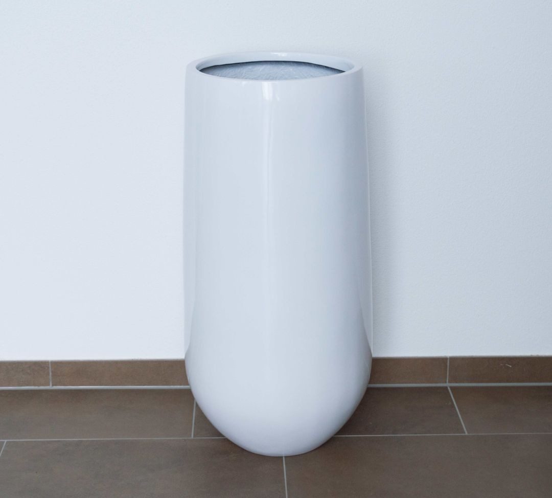 Elegant Einrichten Pflanzkübel Fiberglas Schale rund günstig online kaufen