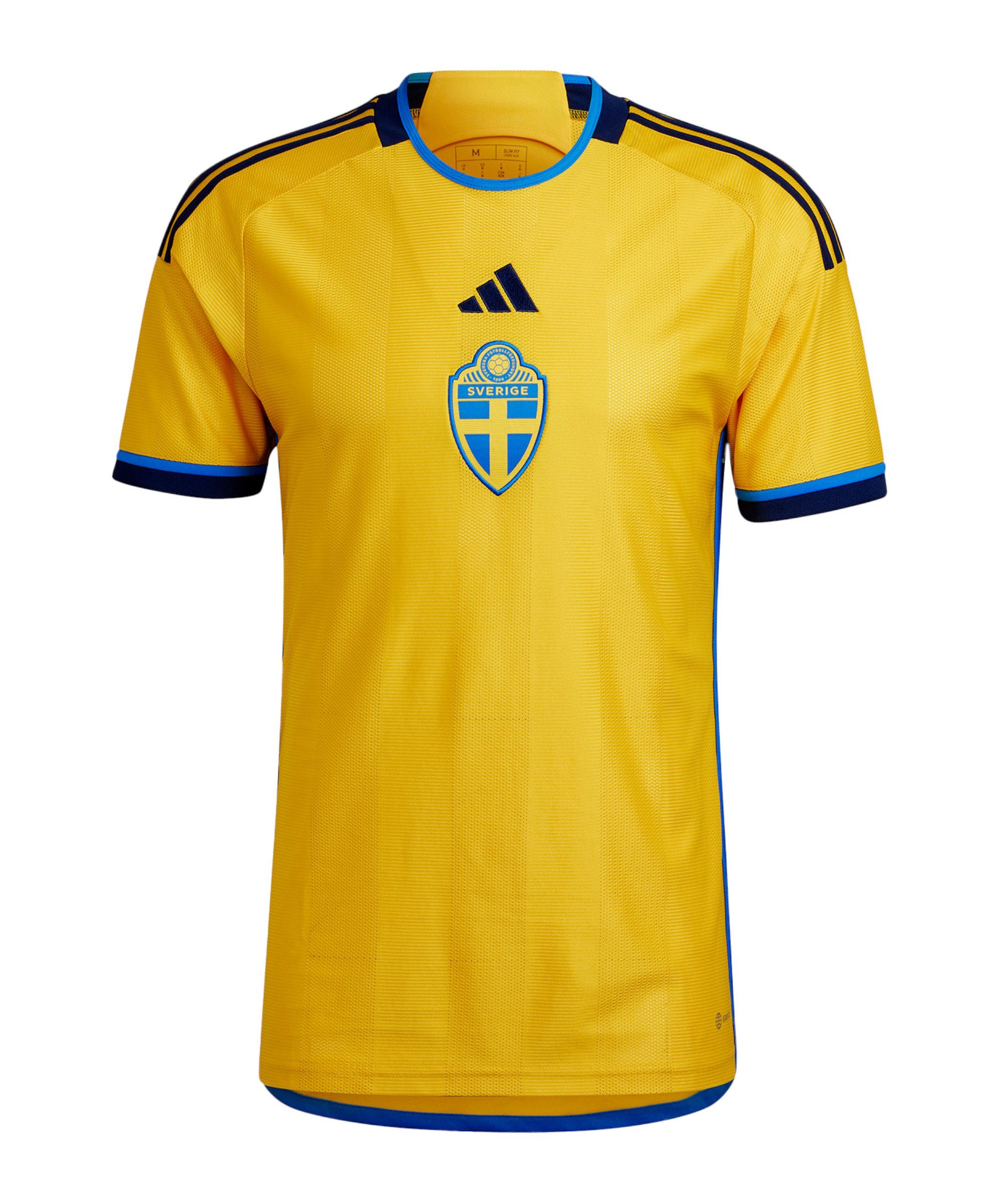 adidas Performance Fußballtrikot adidas Performance SvFF Schweden Trikot Home 2022 Teamsport