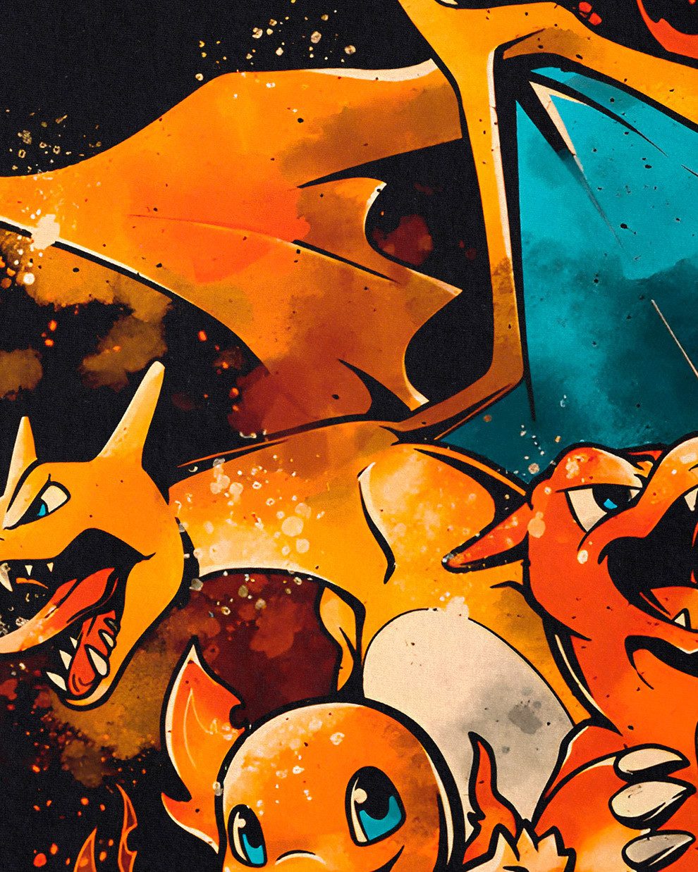 style3 T-Shirt Fire Fury amiibo planet go pokemon ball pikachu günstig online kaufen