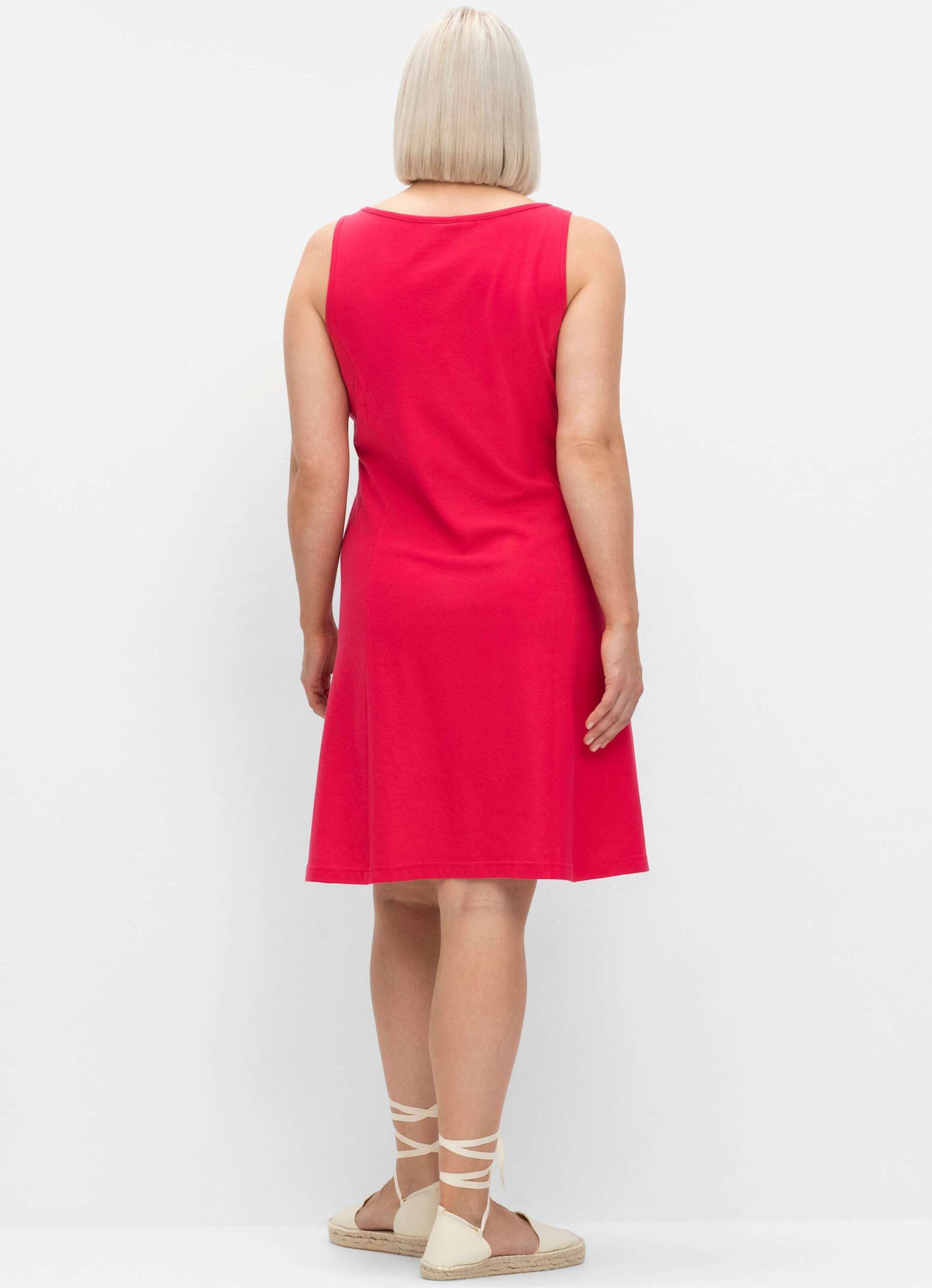 Sheego Jerseykleid Jerseykleid Ärmellos günstig online kaufen