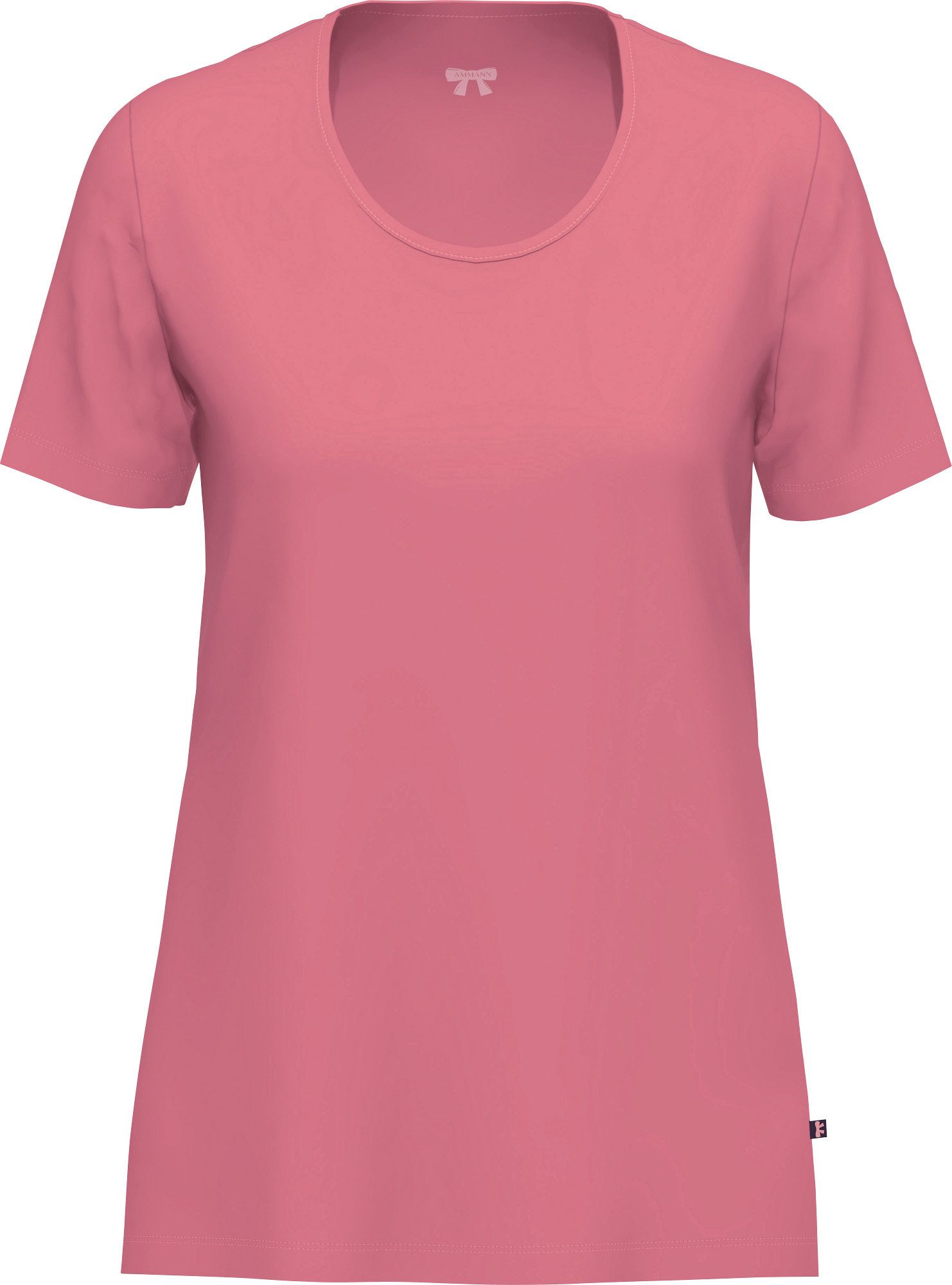 Ammann Pyjamaoberteil Damen-T-Shirt Uni Single-Jersey Uni