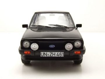 Norev Modellauto Ford Fiesta XR2 1981 schwarz Modellauto 1:18 Norev, Maßstab 1:18