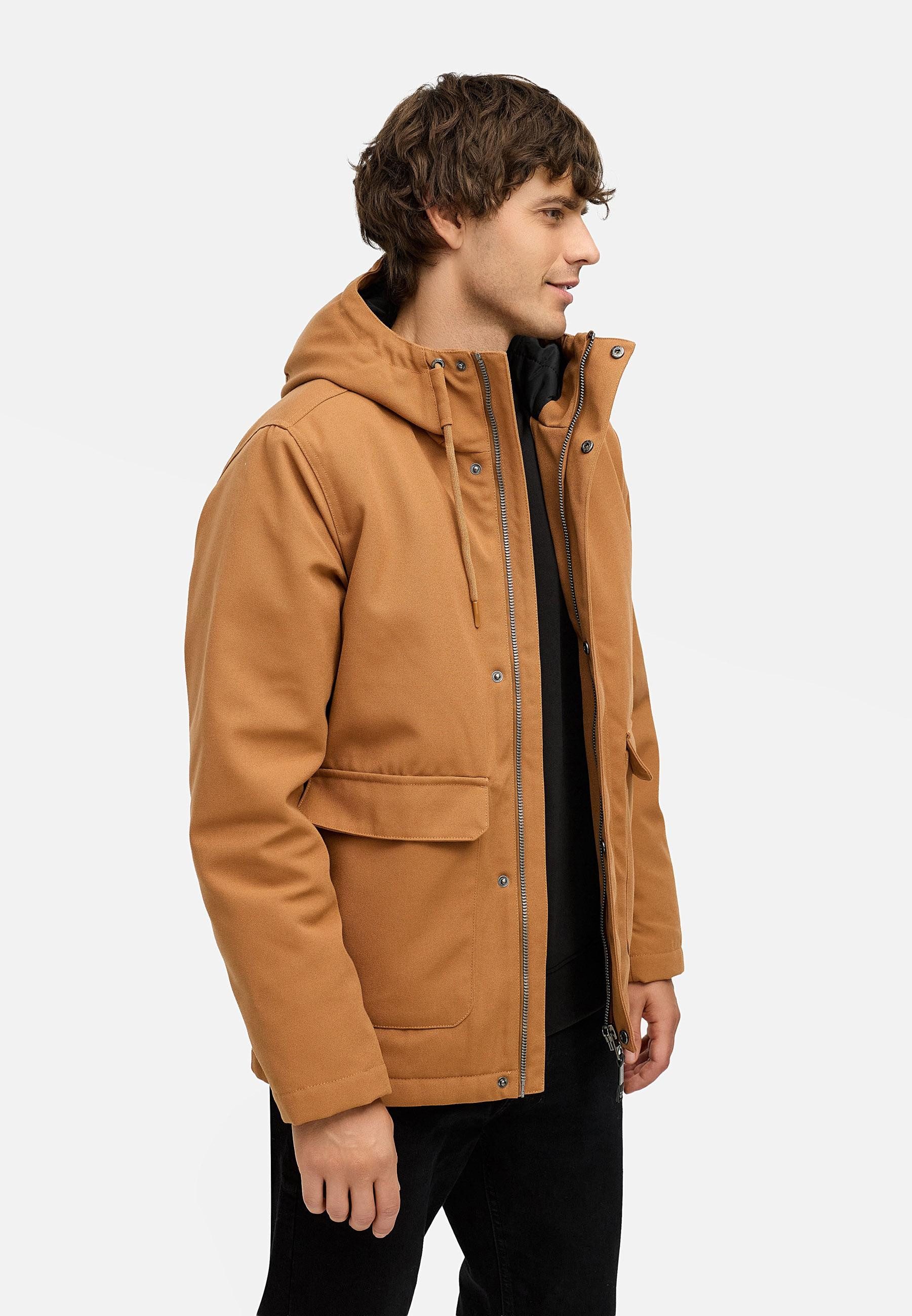 Ragwear Winterjacke Mr Them stylische Herren Outdoorjacke mit großer Kapuze