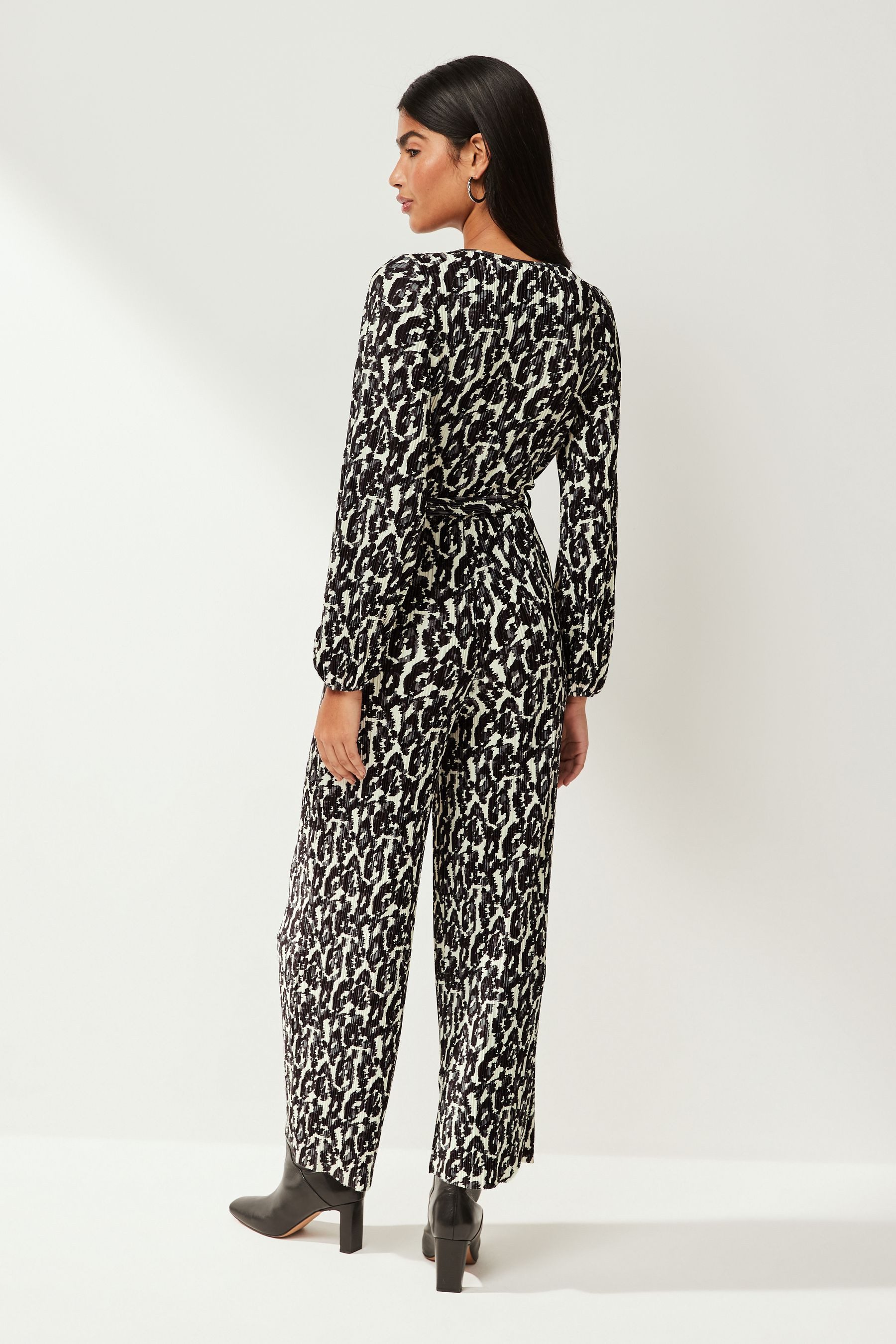 Next Jumpsuit Plissierter langärmeliger Overall (1-tlg) günstig online kaufen